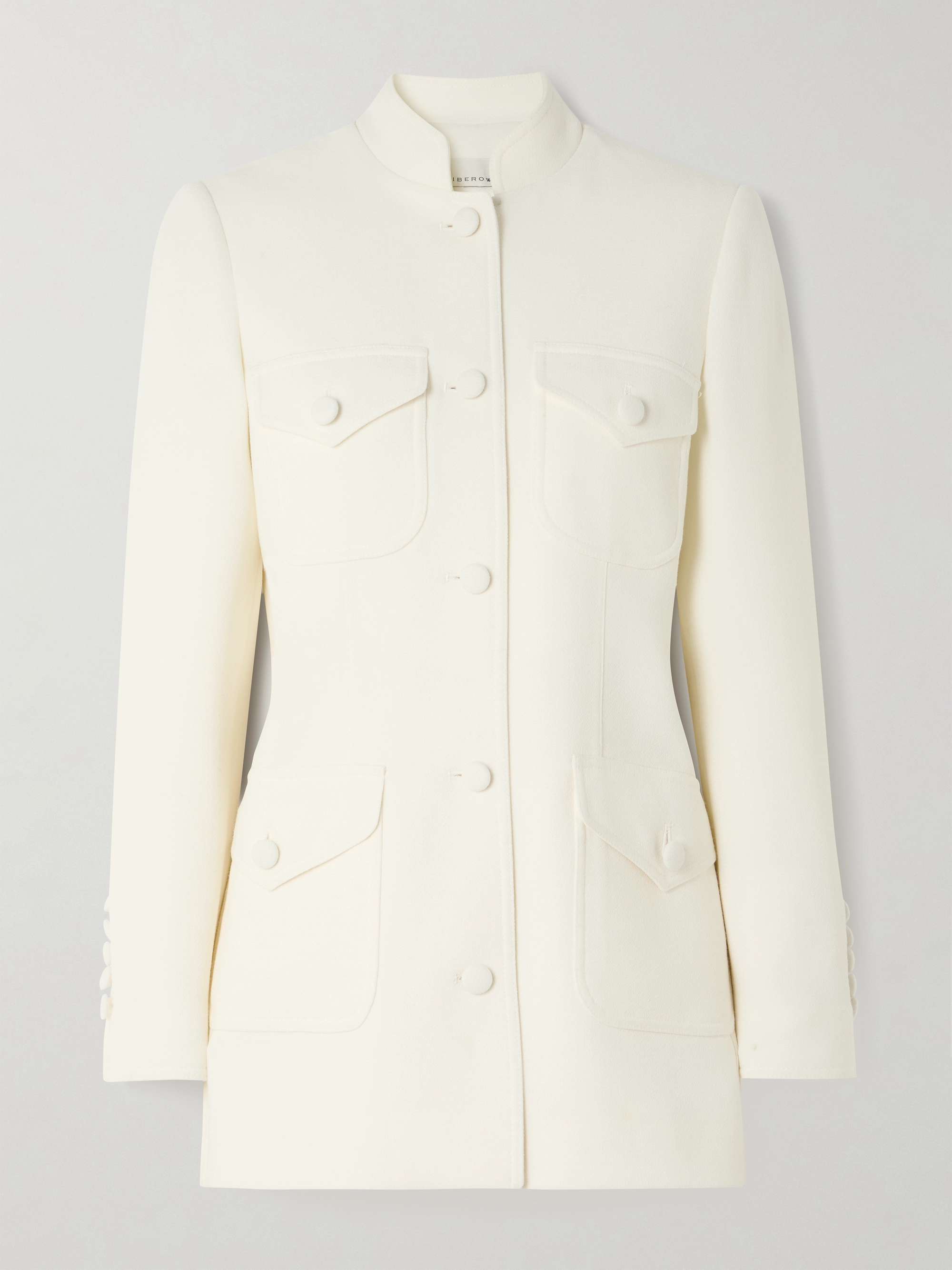 + The Vanguard Raja wool-crepe jacket view
