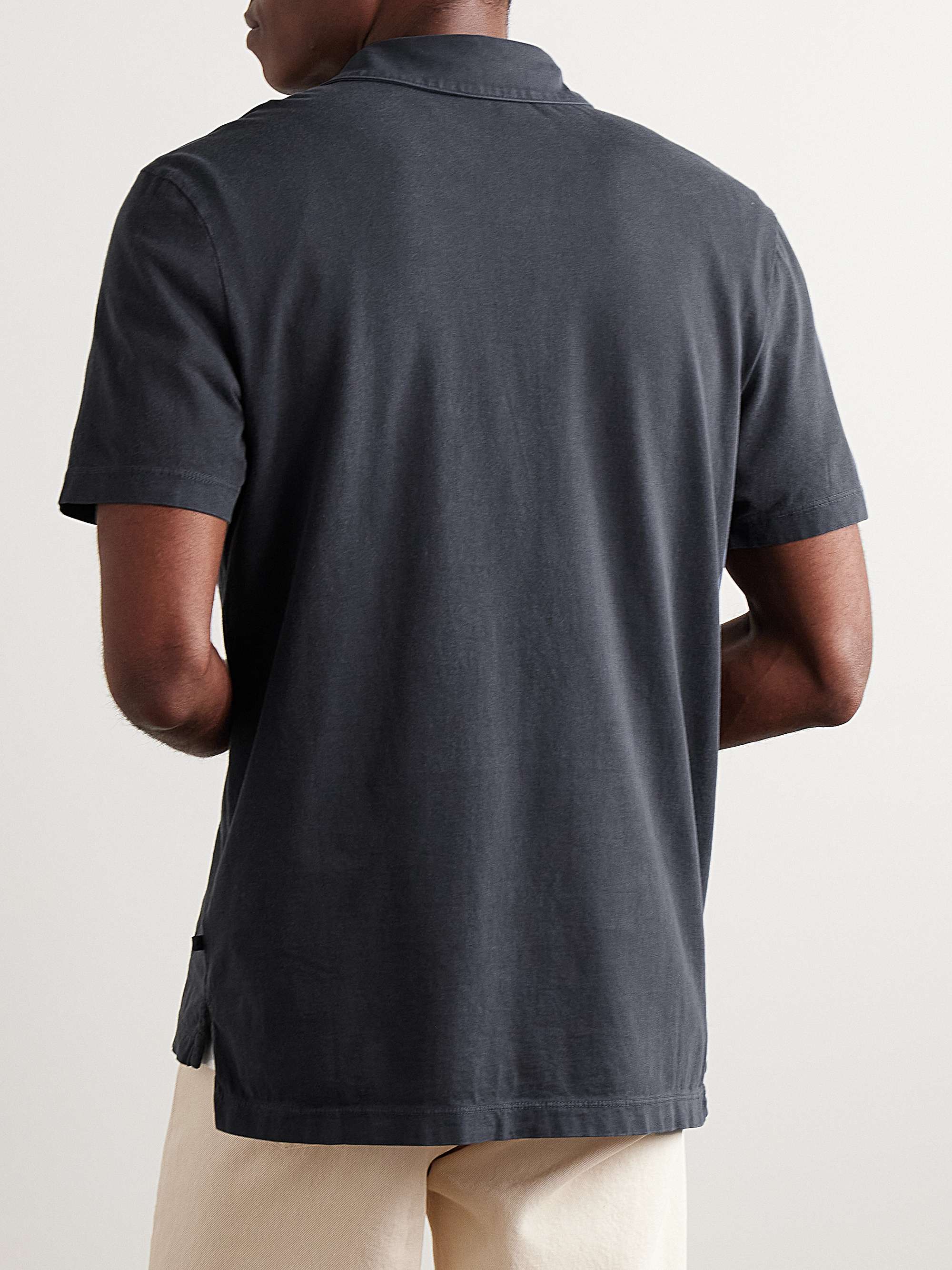 Cotton-Jersey Polo Shirt view