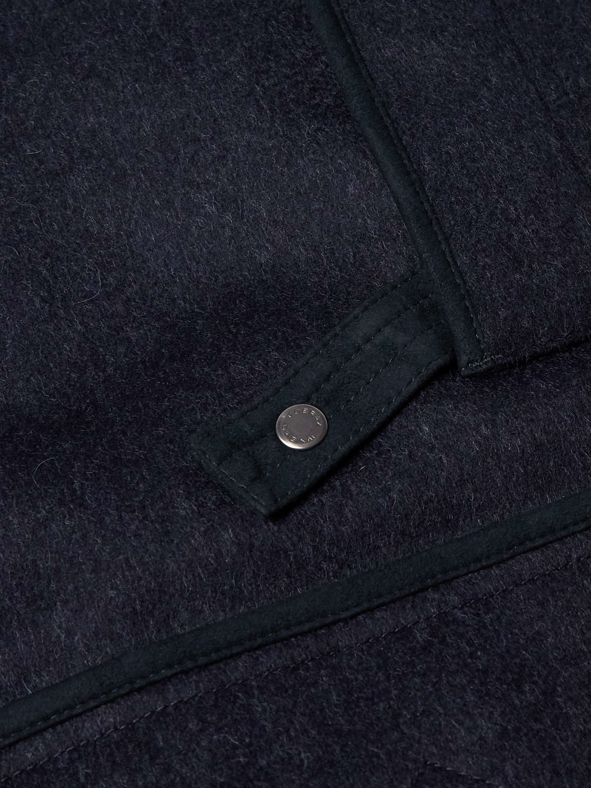 Wool and Alpaca-Blend Field Coat view