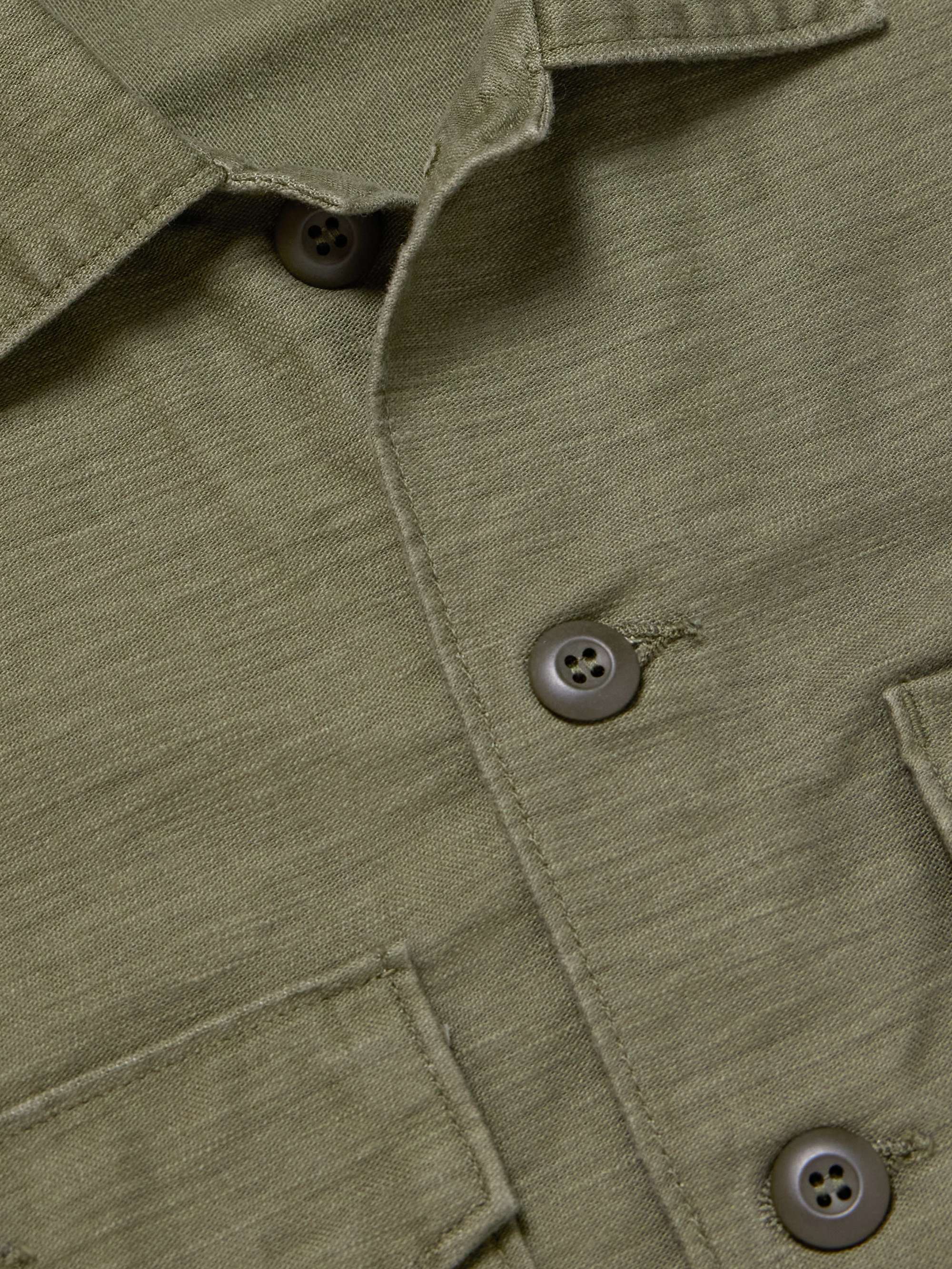 Fatigue Cotton-Sateen Overshirt view