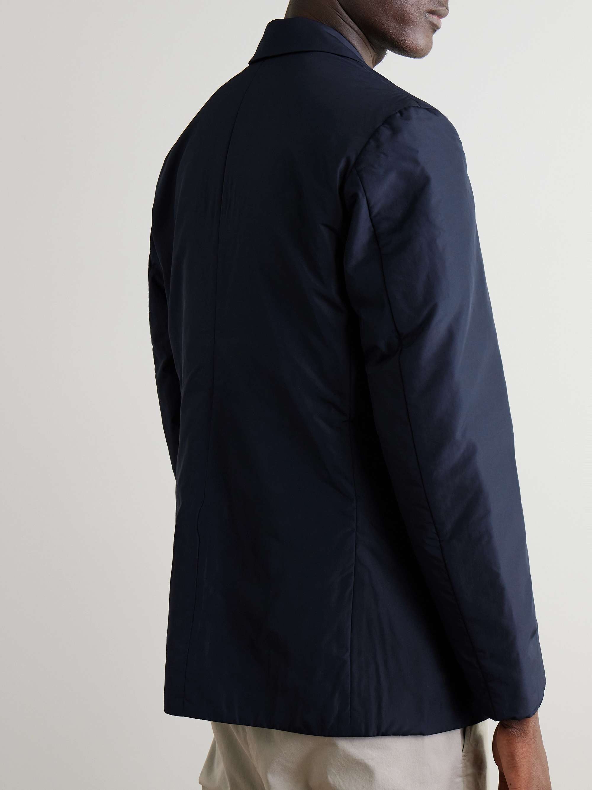 Padded Recycled-Shell Blazer view