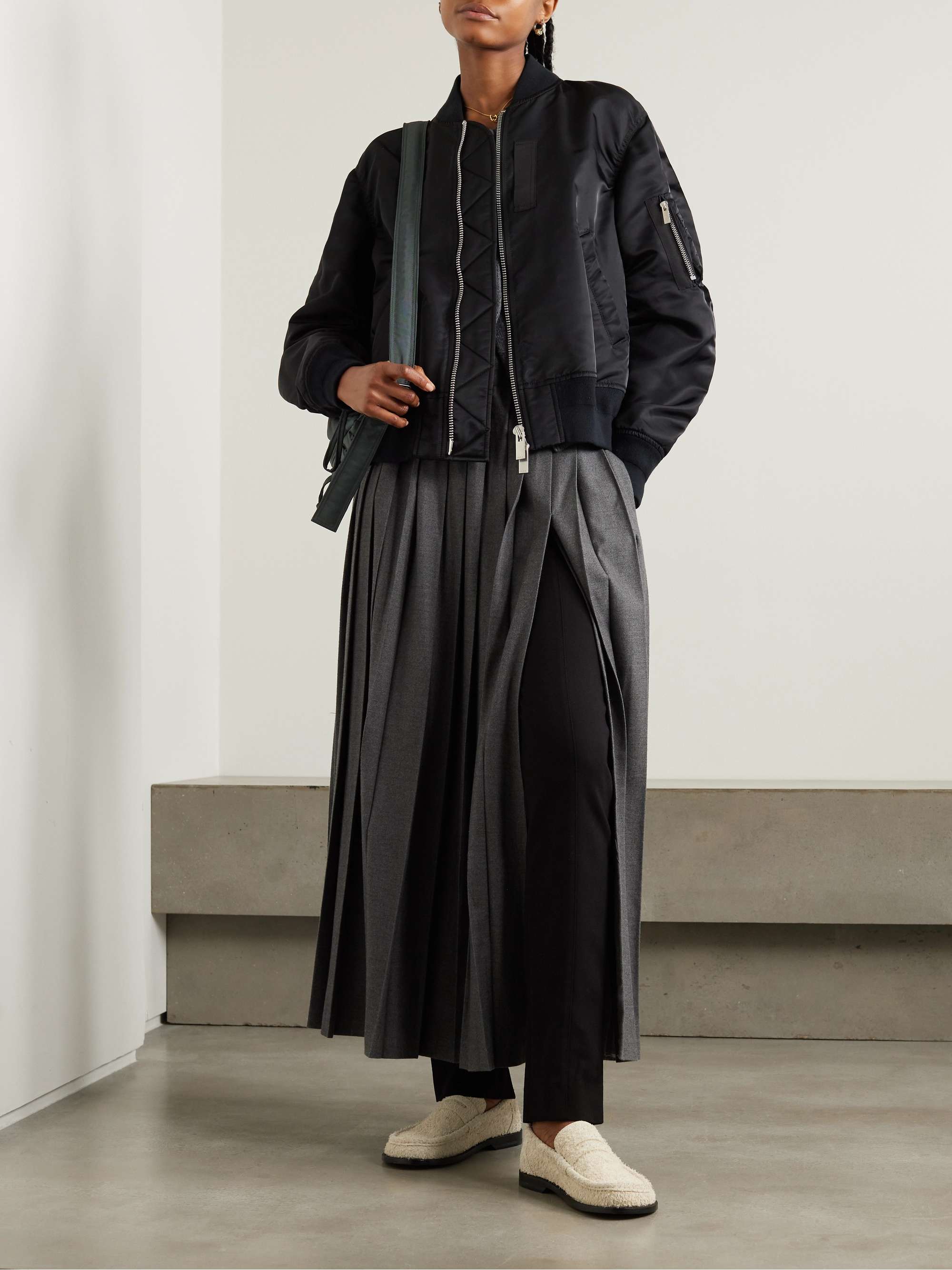MA-1 shell bomber jacket view