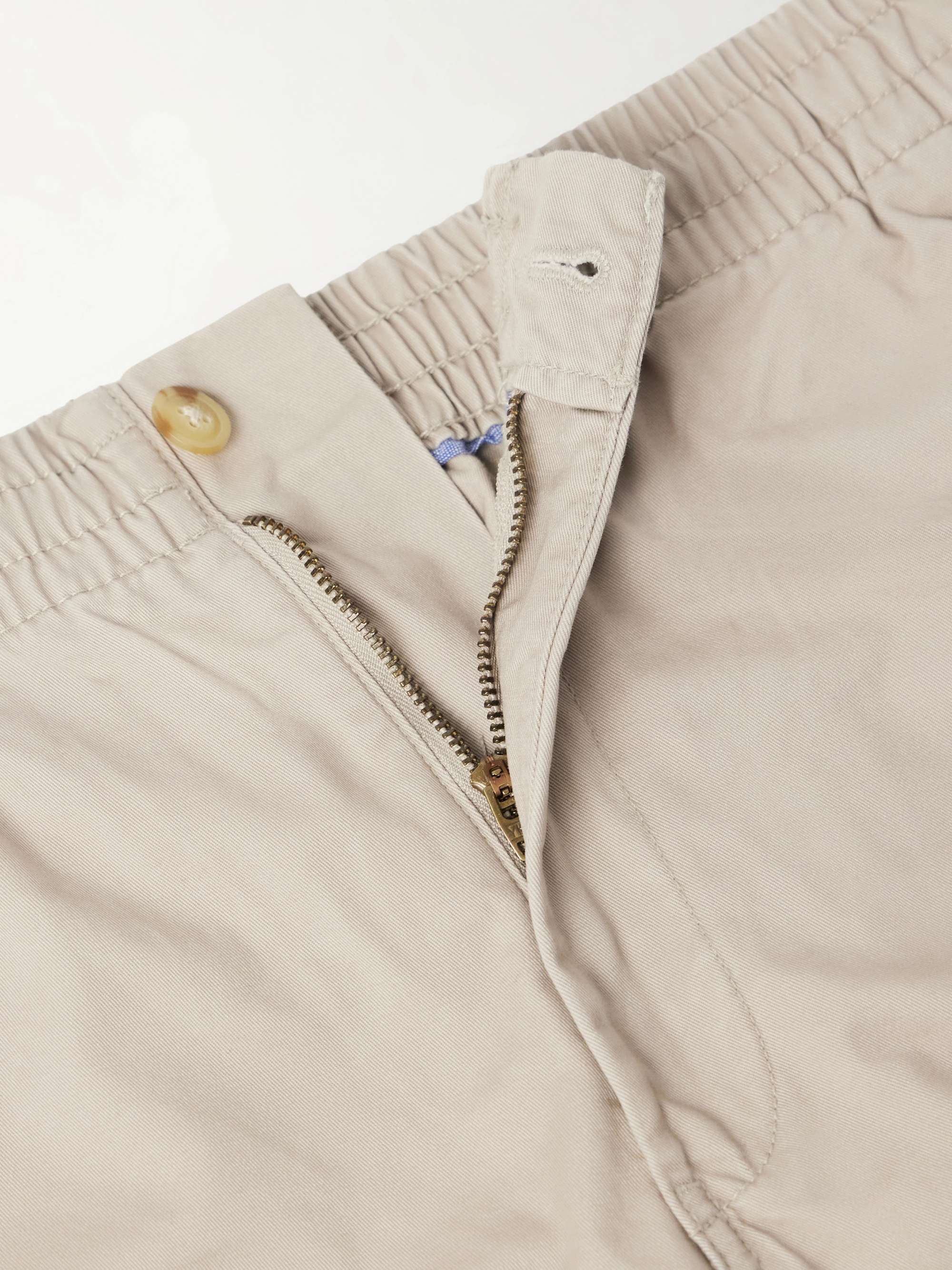 Stretch Cotton-Twill Shorts view