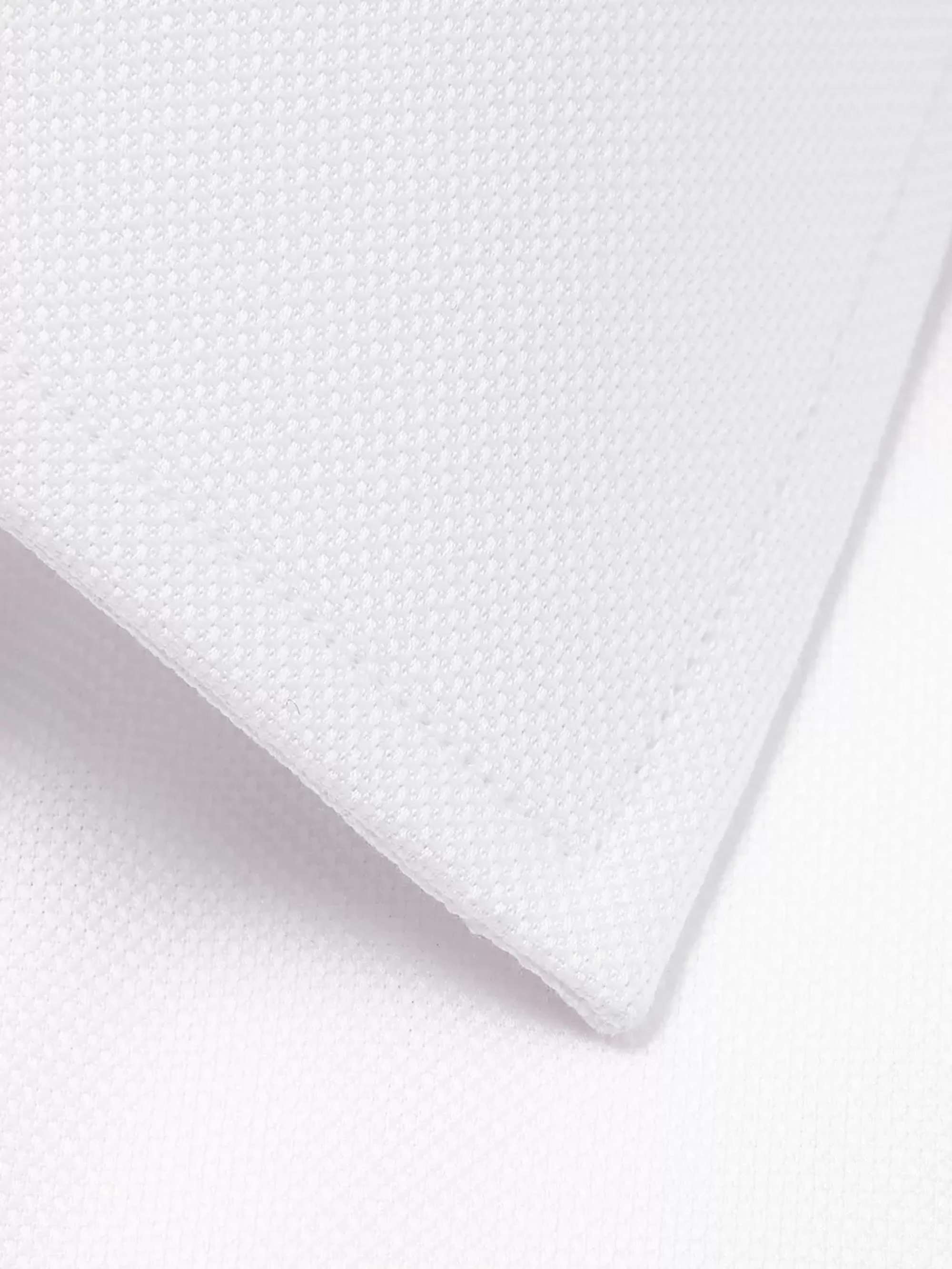 White Royal Slim-Fit Cotton Oxford Shirt view