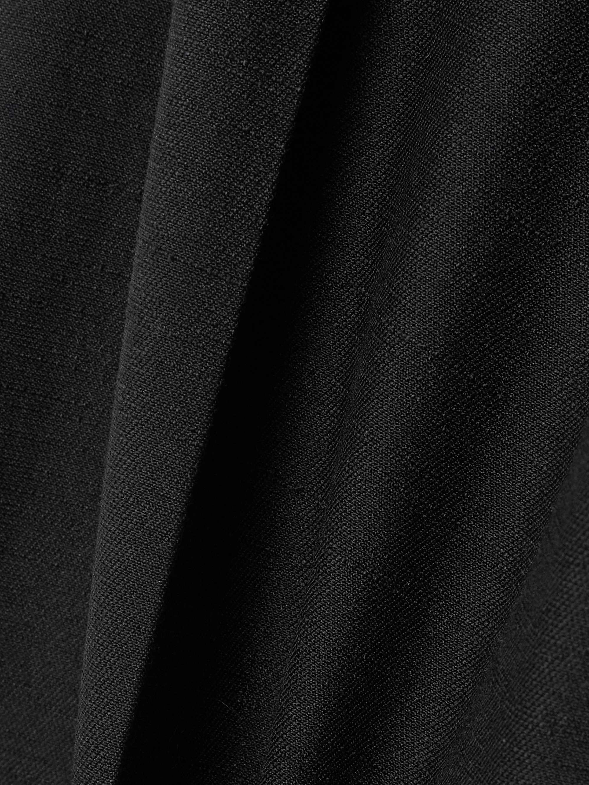 Merino wool flared pants view