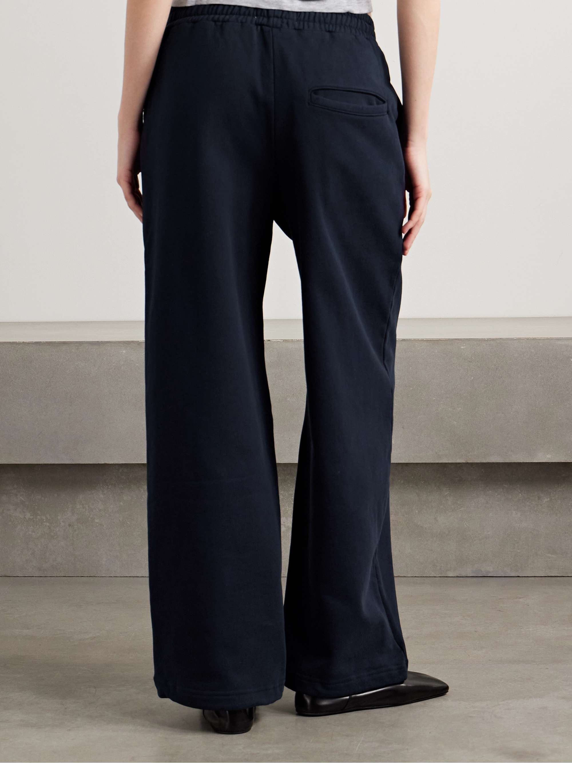 Elliot cotton-jersey track pants view