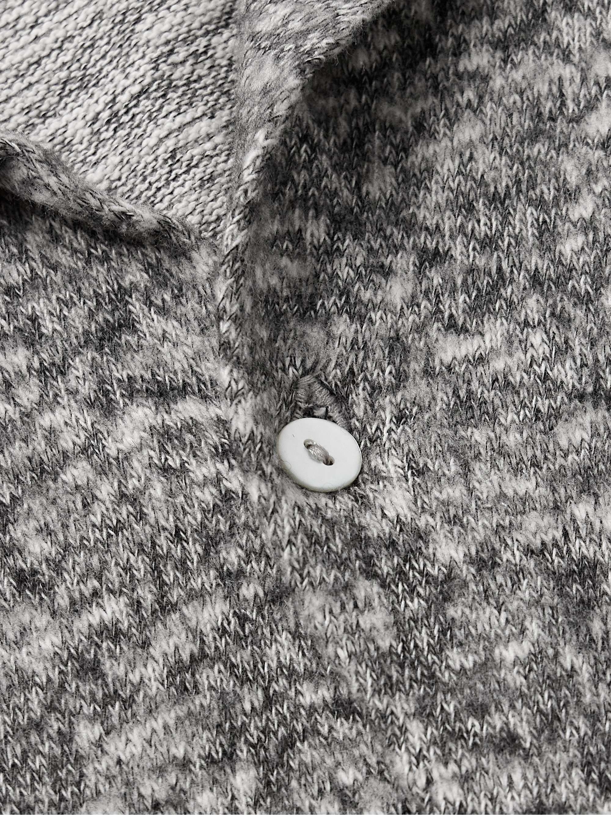 Bryan Brushed Cotton-Blend Overshirt view