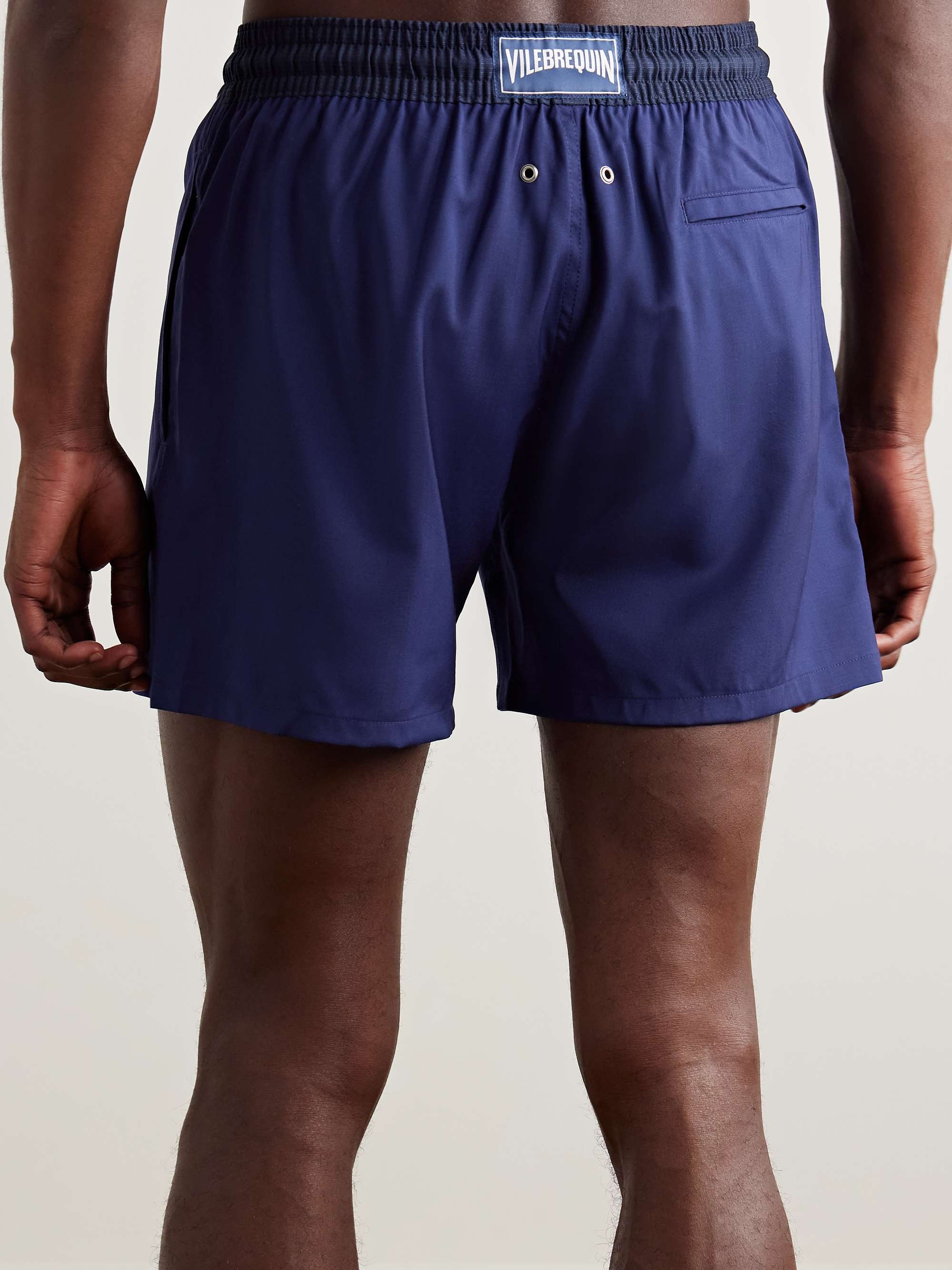Magnus Straight-Leg Mid-Length Wool Swim Shorts view