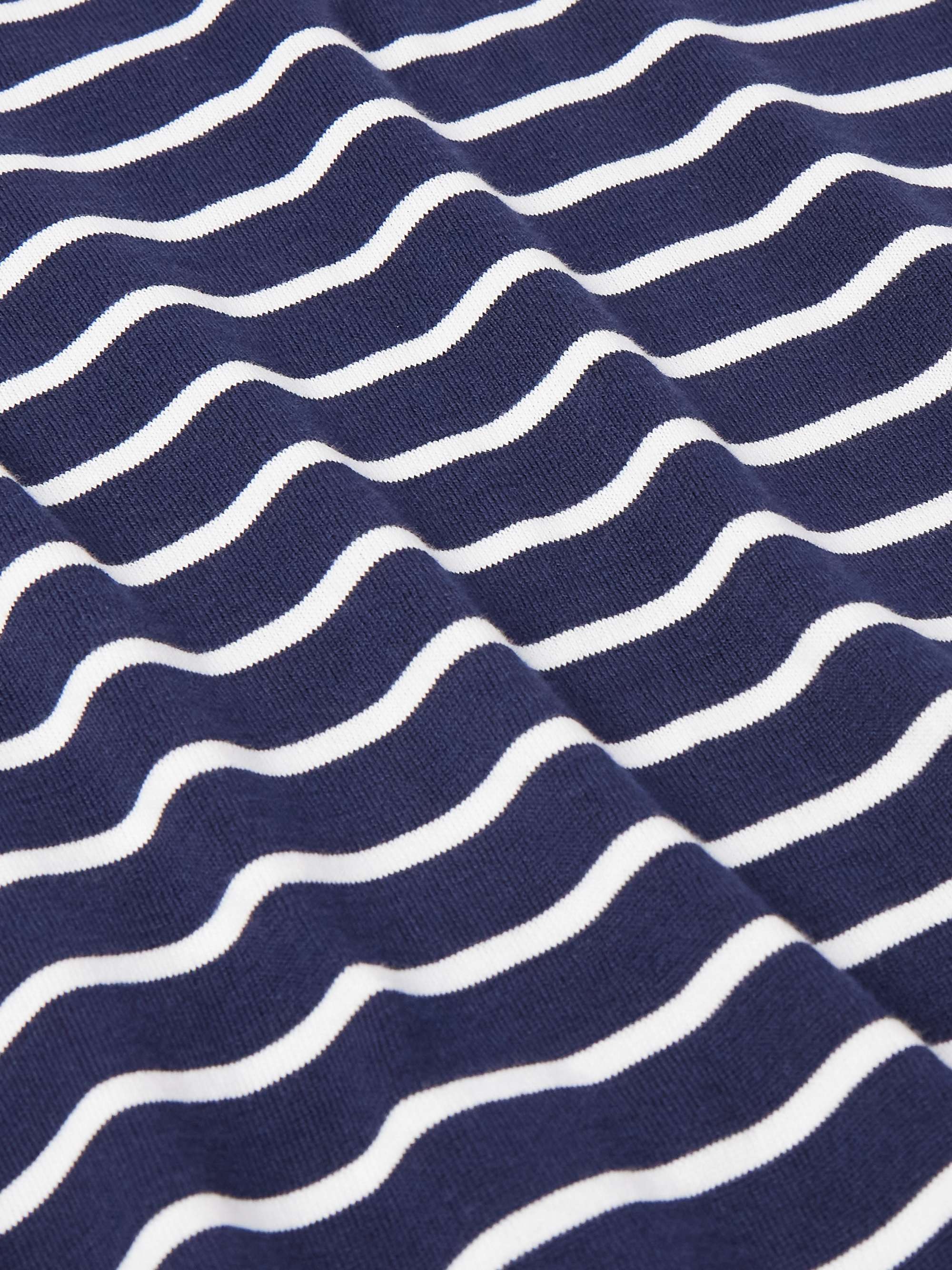 Slim-Fit Striped Cotton T-Shirt view