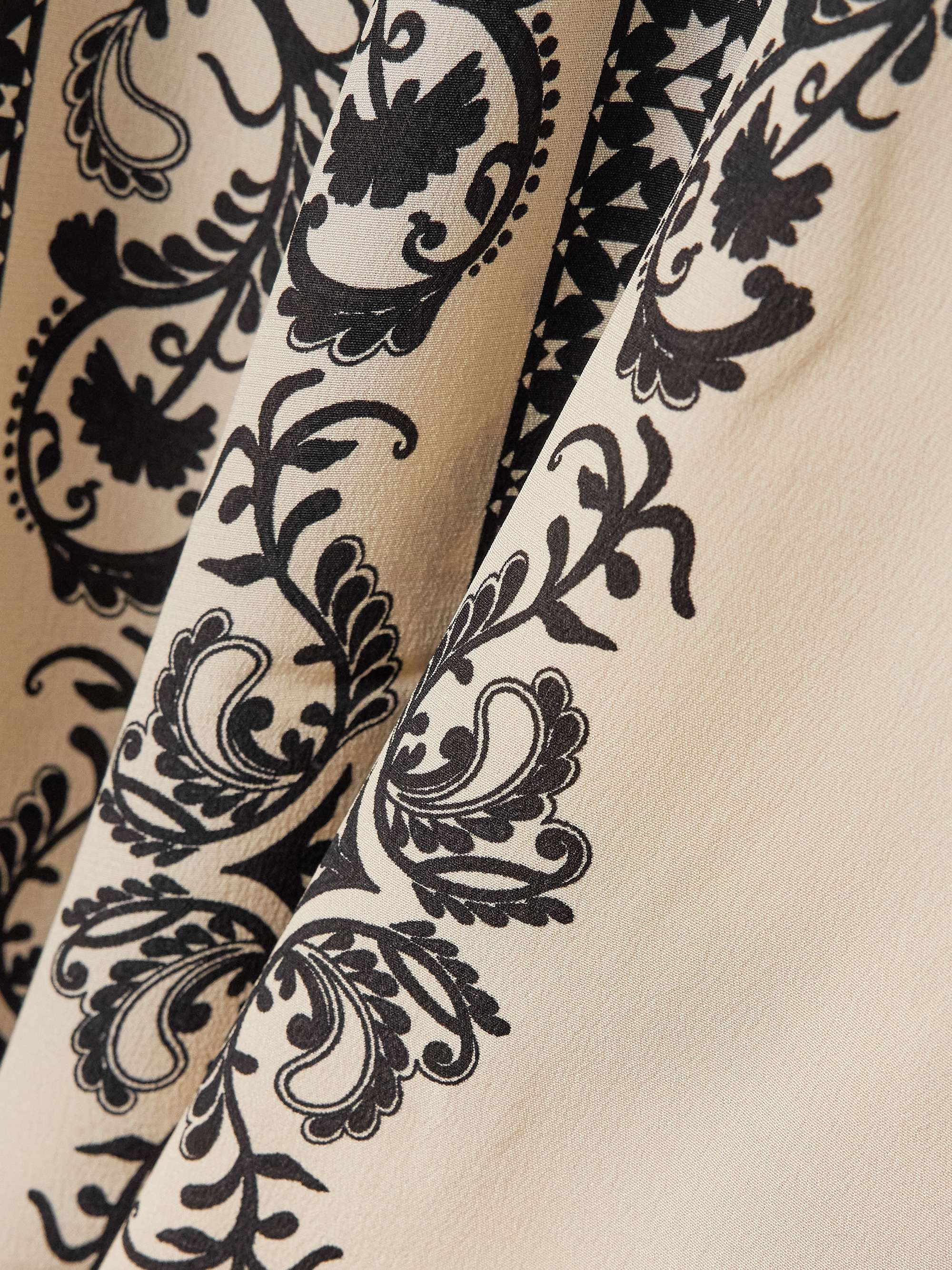 Reinvention Printed silk-crepe maxi dress view