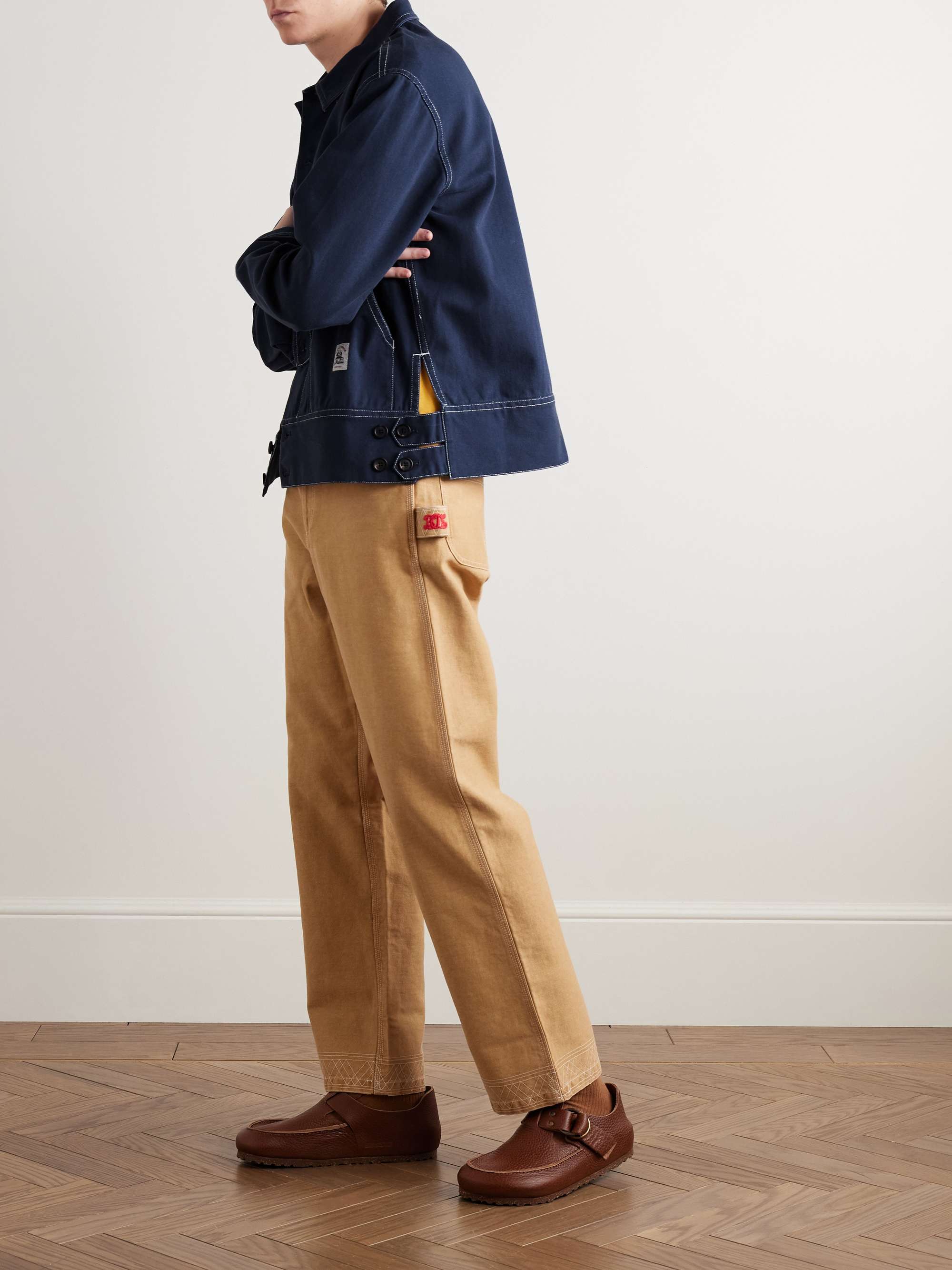Knolly Brook Appliquéd Cotton-Twill Jacket view