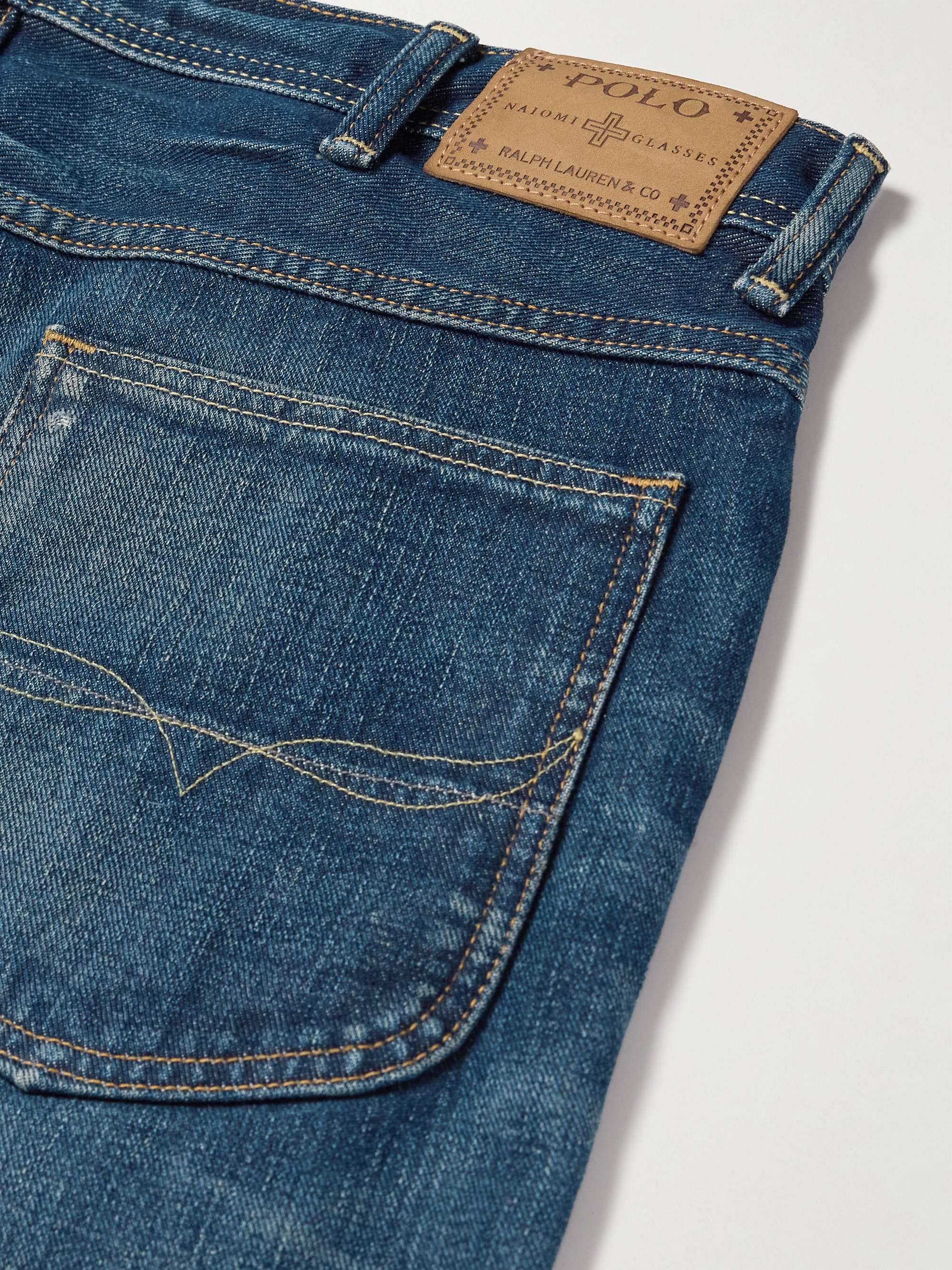 + Naiomi Glasses Slim-Fit Bootcut Jeans view