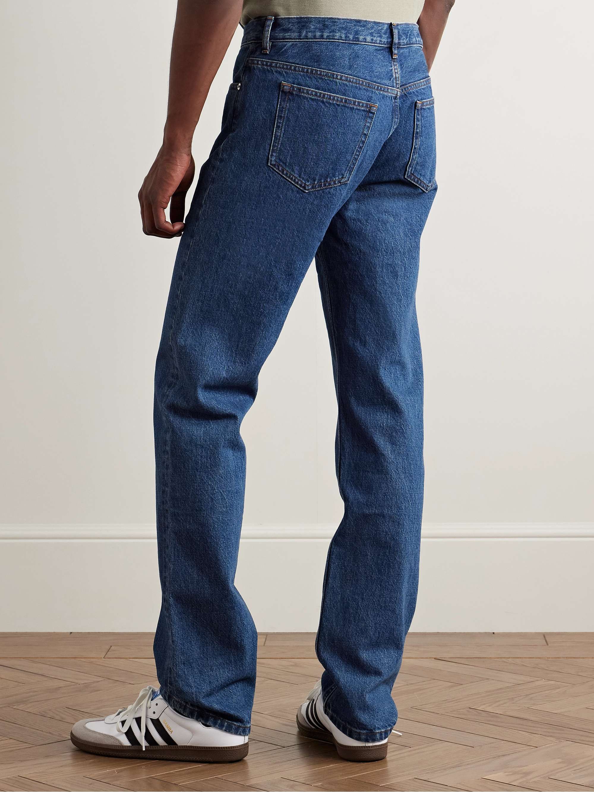 New Standard Straight-Leg Organic Jeans view
