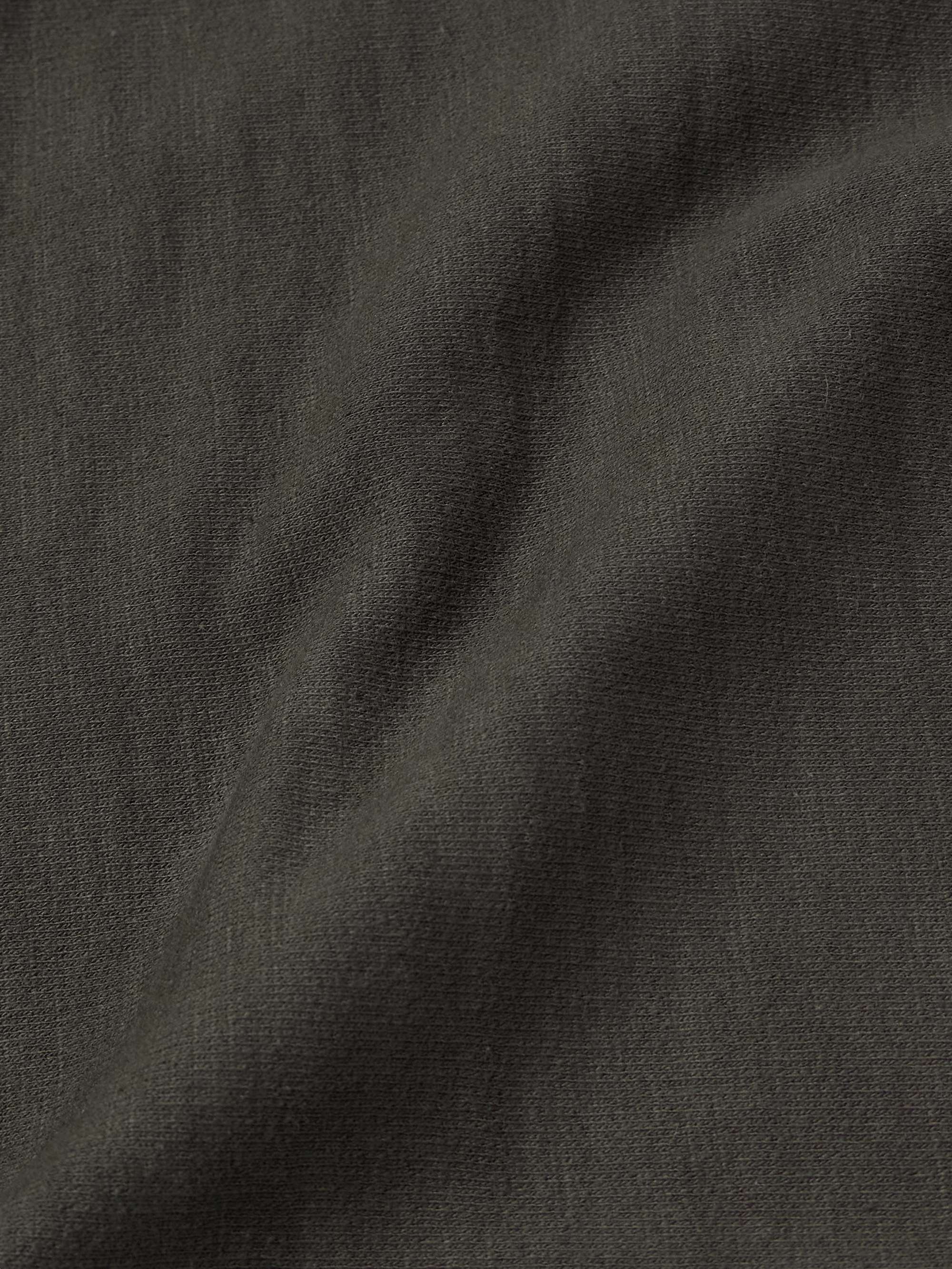 Naoki Cotton-Jersey Hoodie view