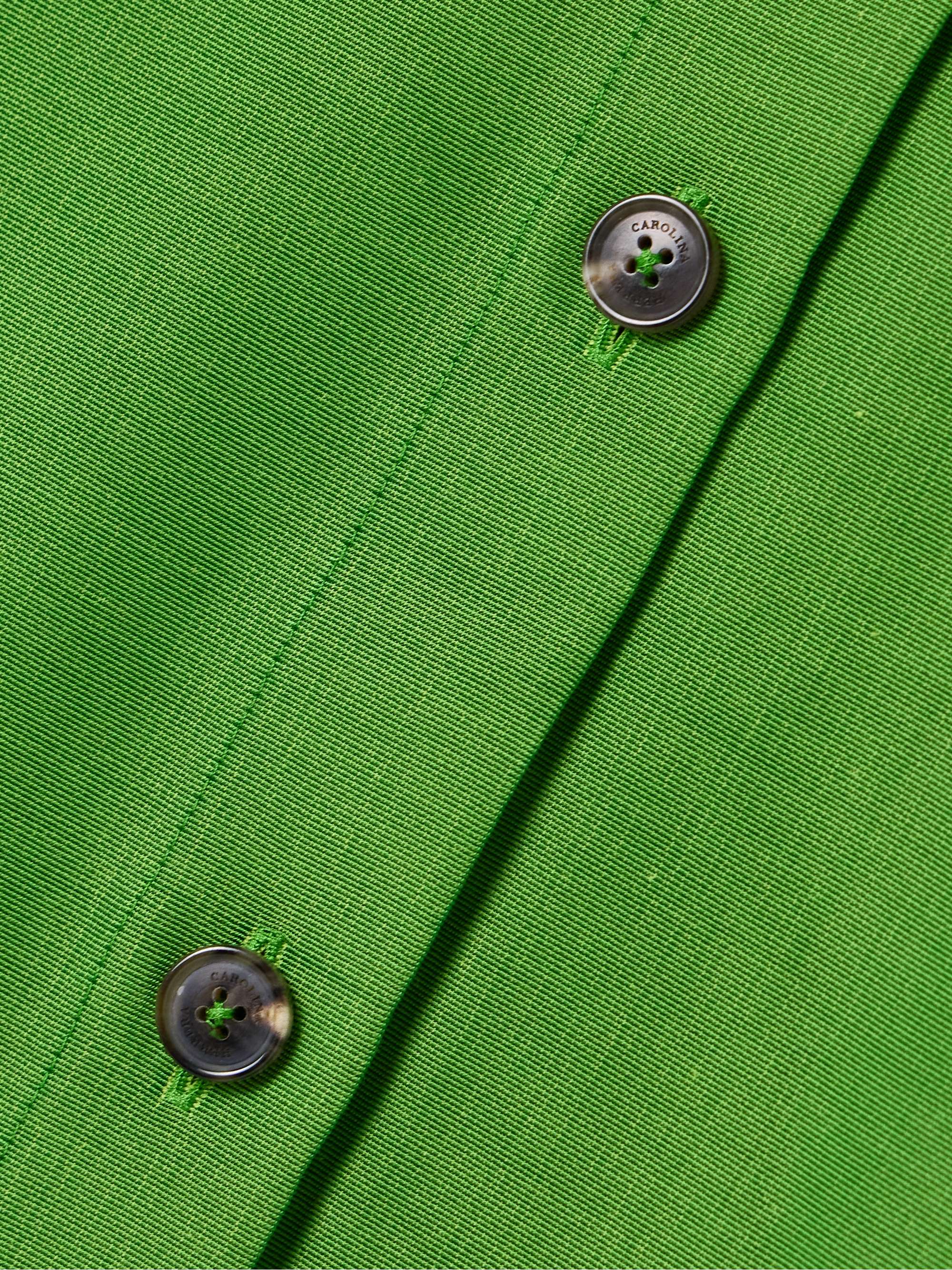 Cotton-blend faille shirt view