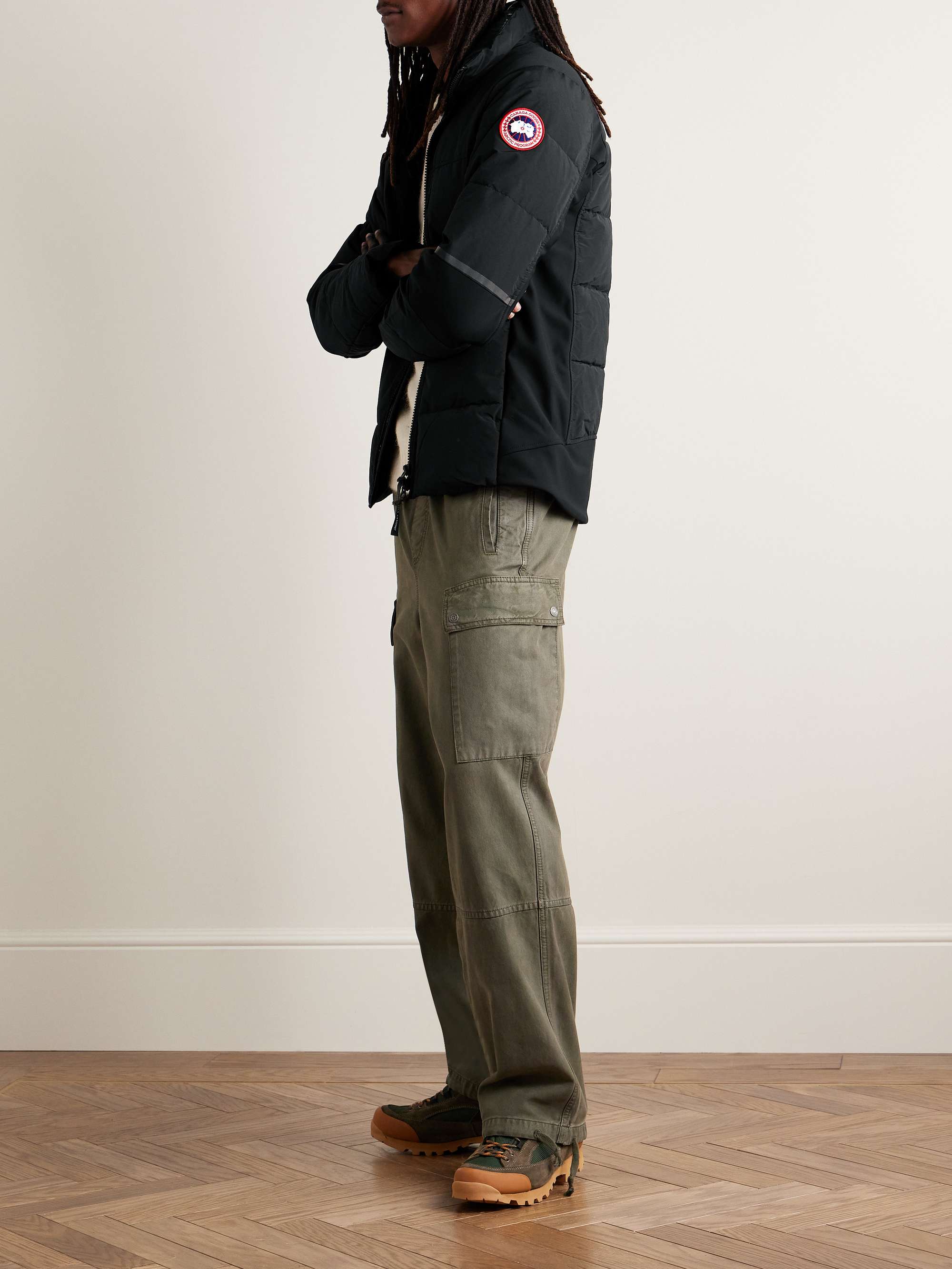 HyBridge® Stretch Jersey-Panelled CORDURA® Down Jacket view