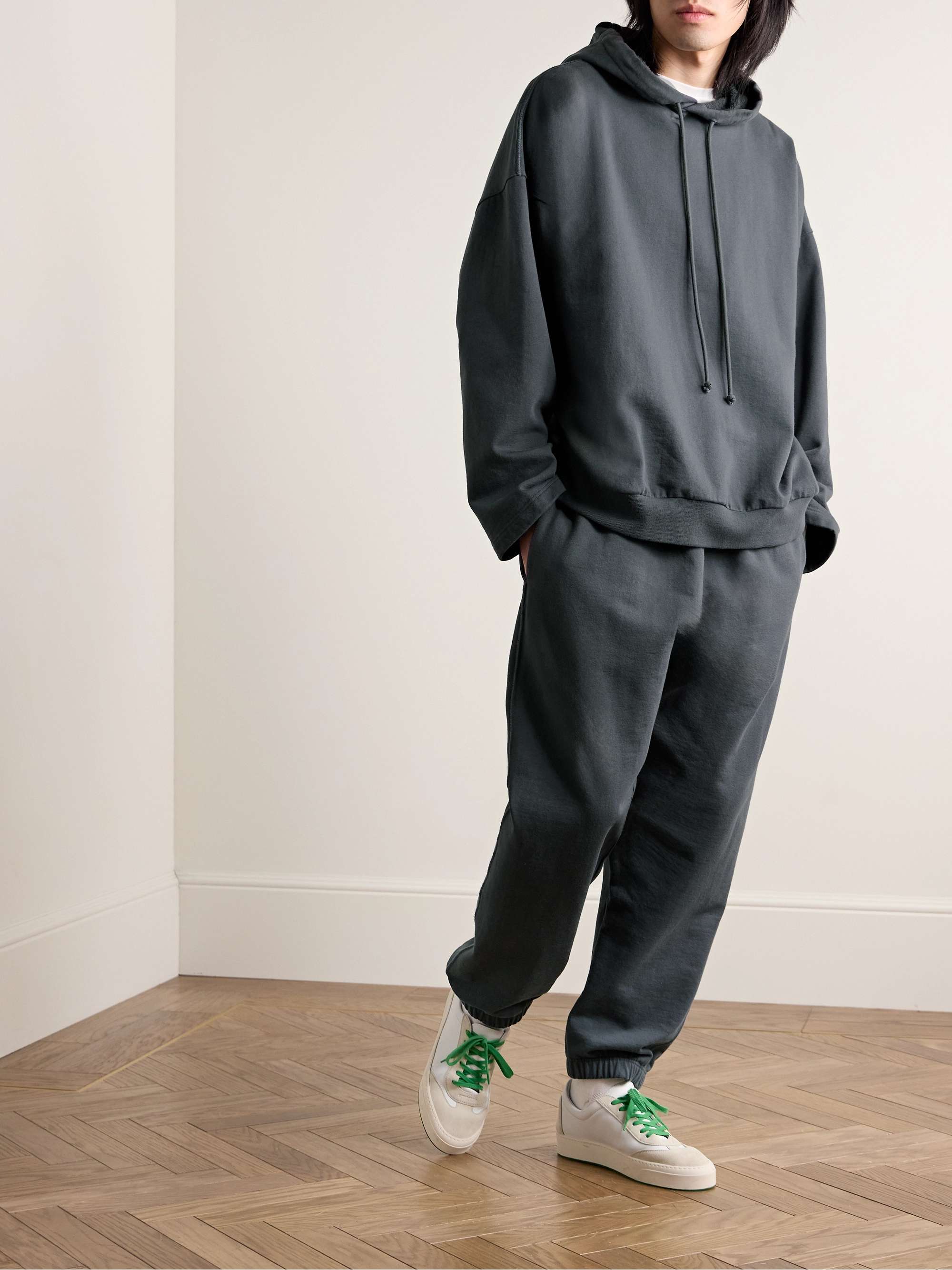 Sando Tapered Cotton-Jersey Sweatpants view