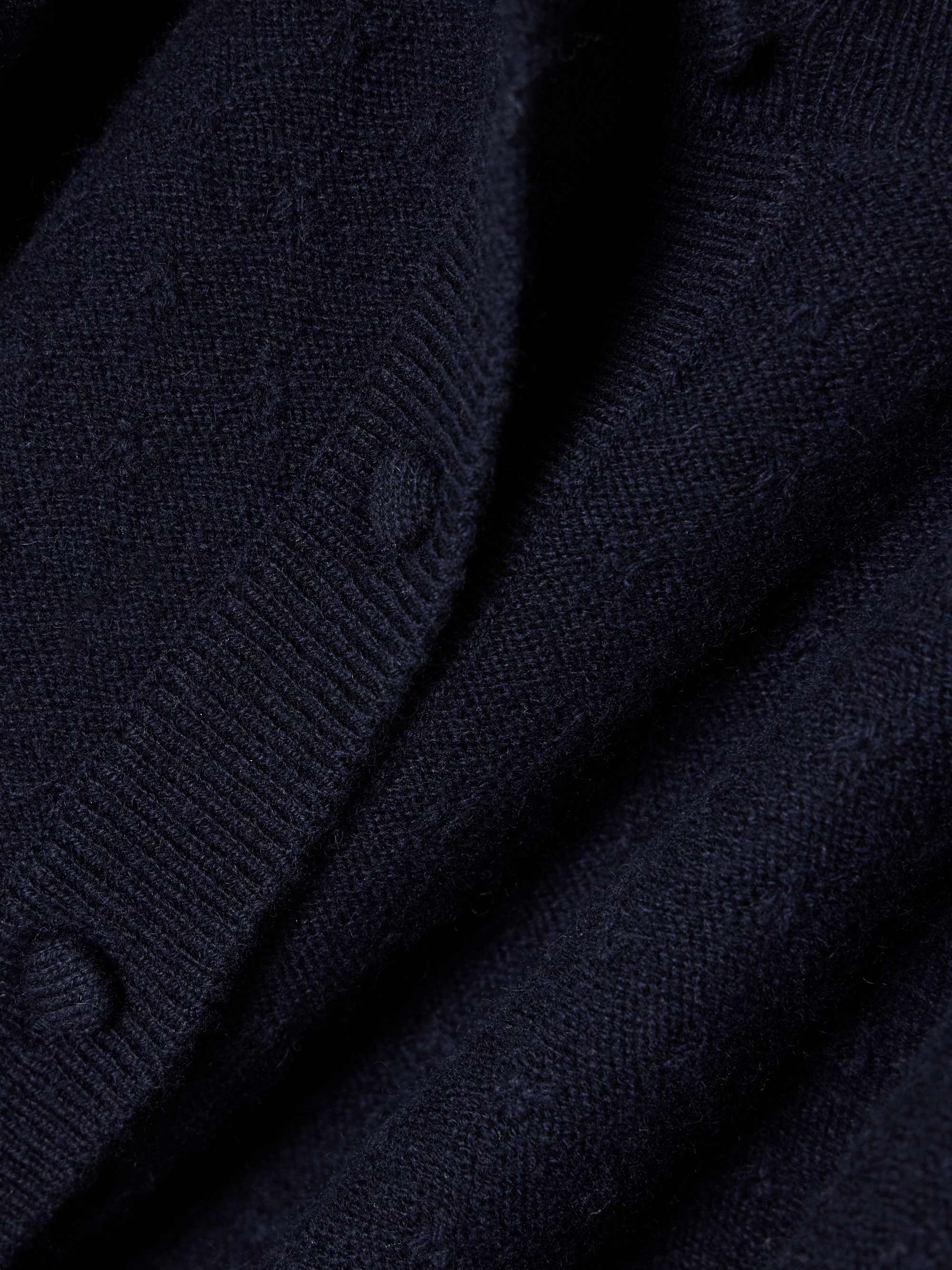 Pointelle-knit cashmere cardigan view