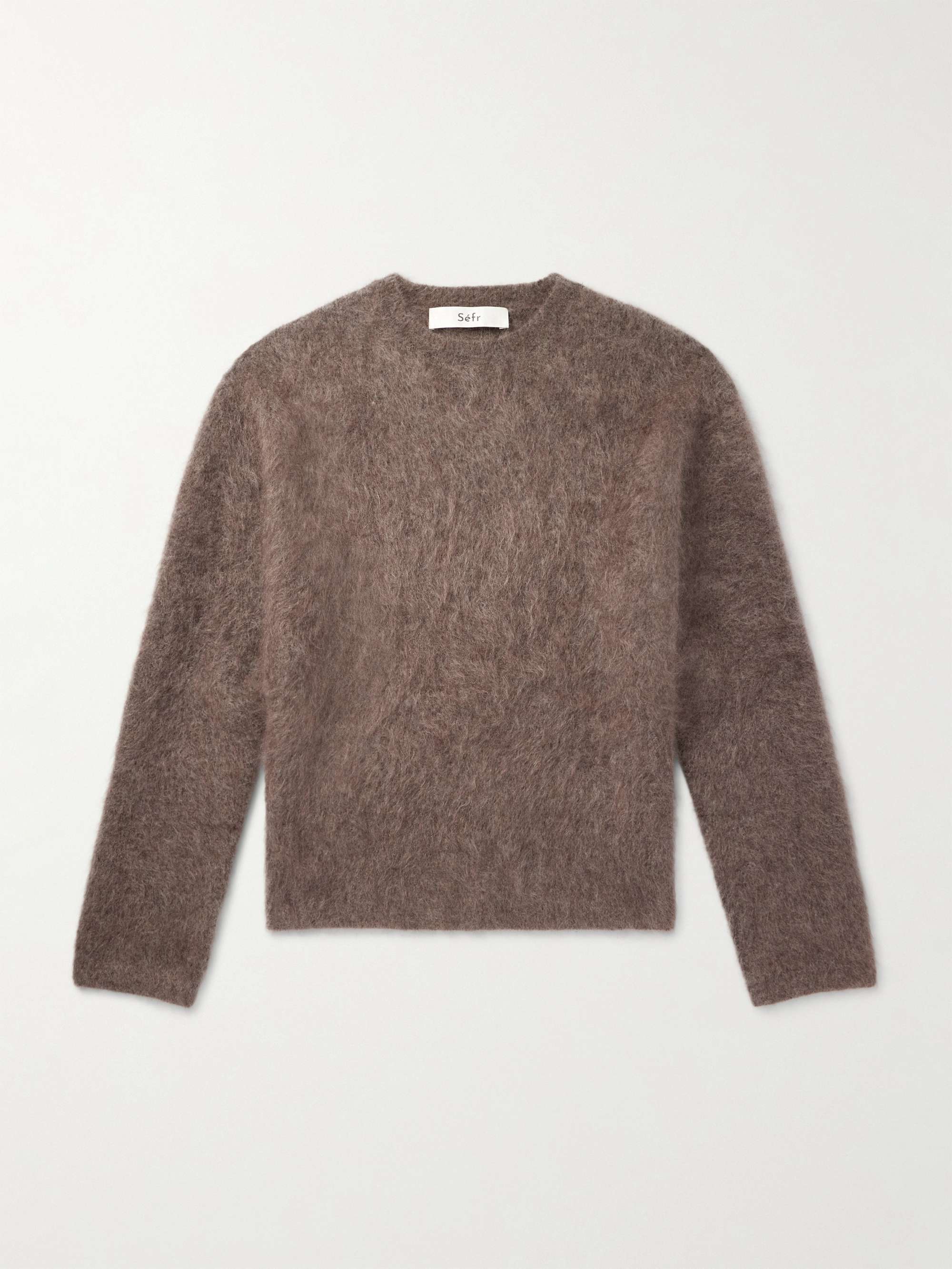 Jermaine Brushed Mohair-Blend Sweater view