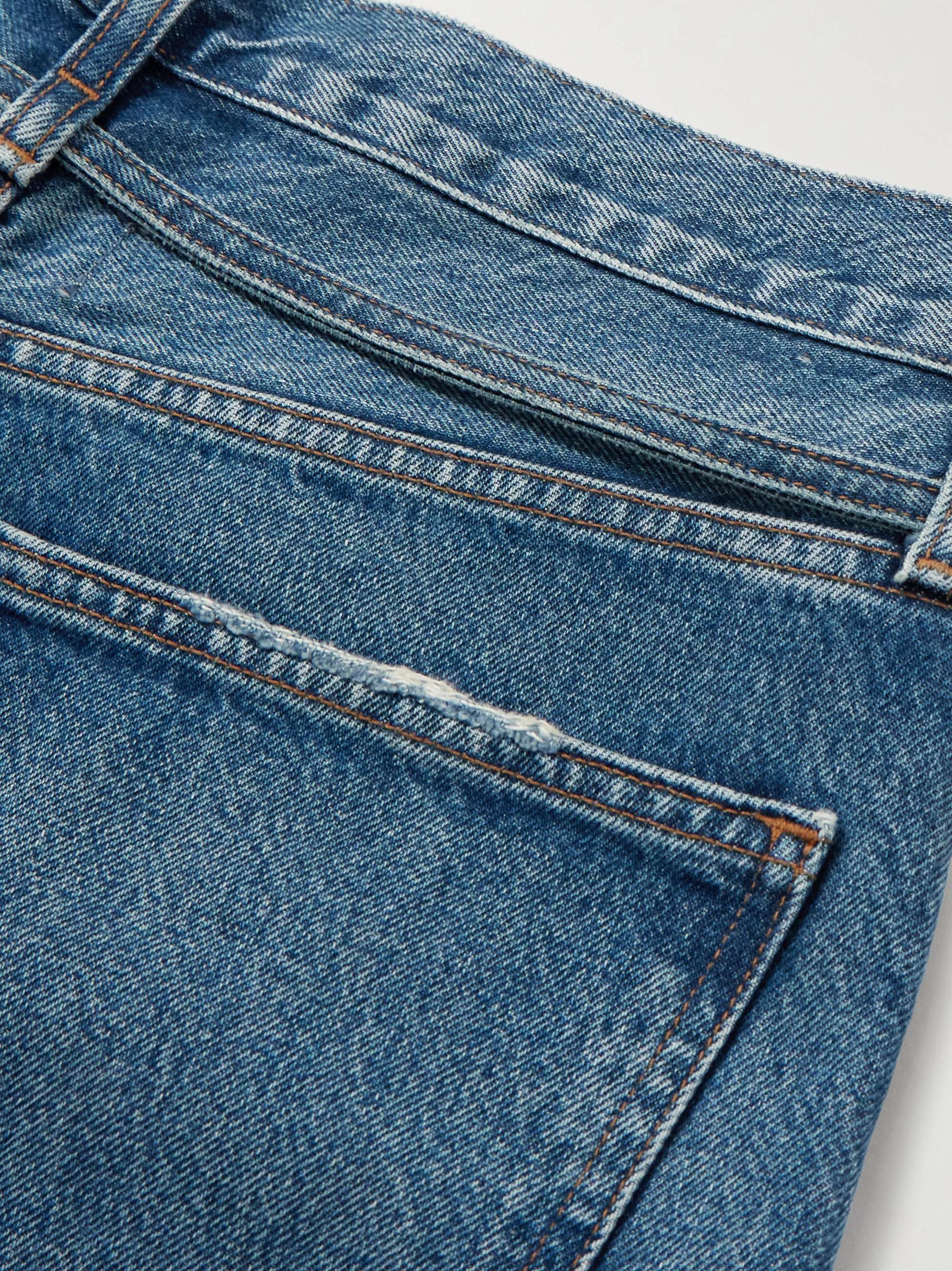 Emmi belted high-rise wide-leg jeans view