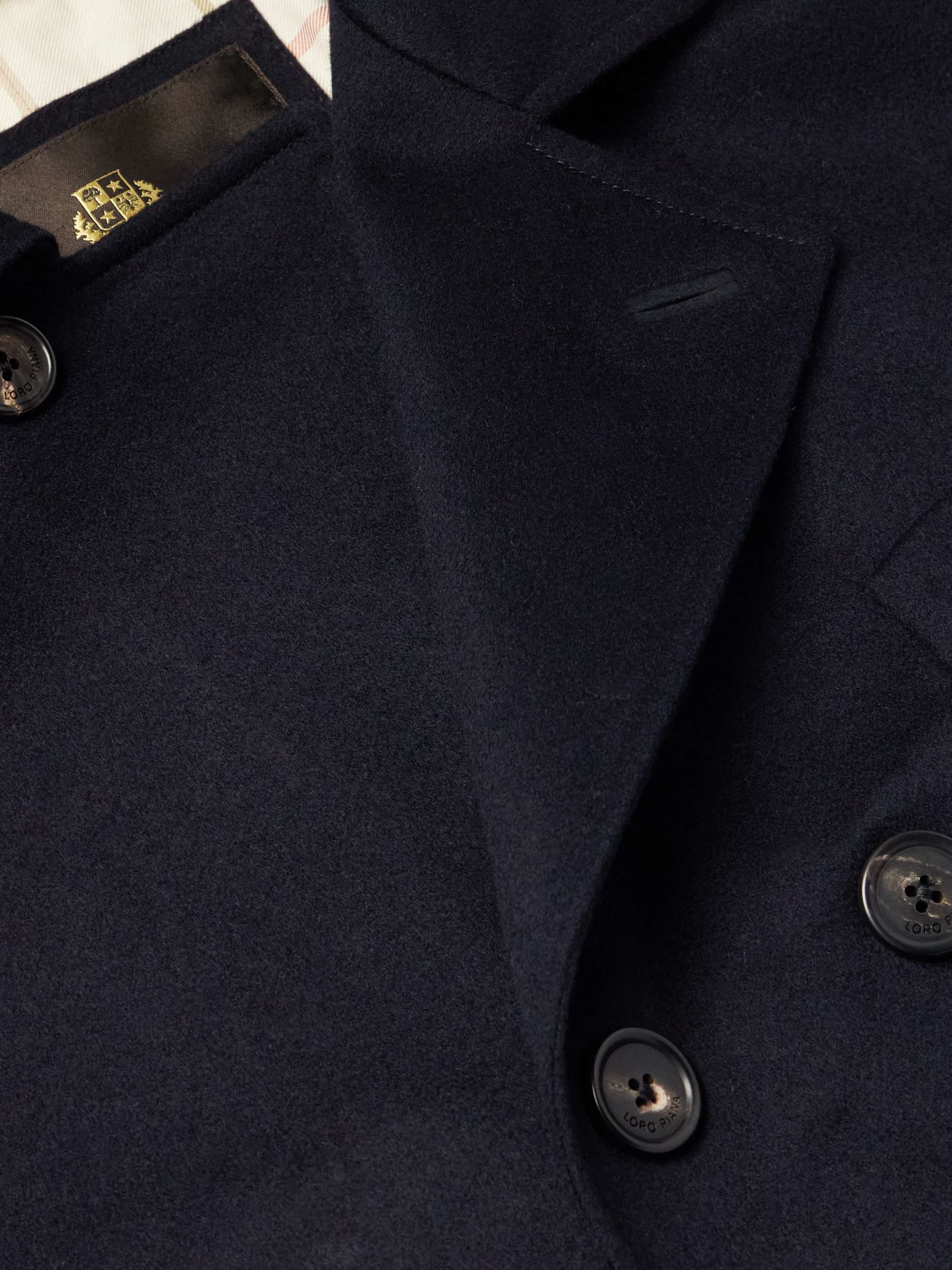 Winton Double-Breasted Cashmere Coat view