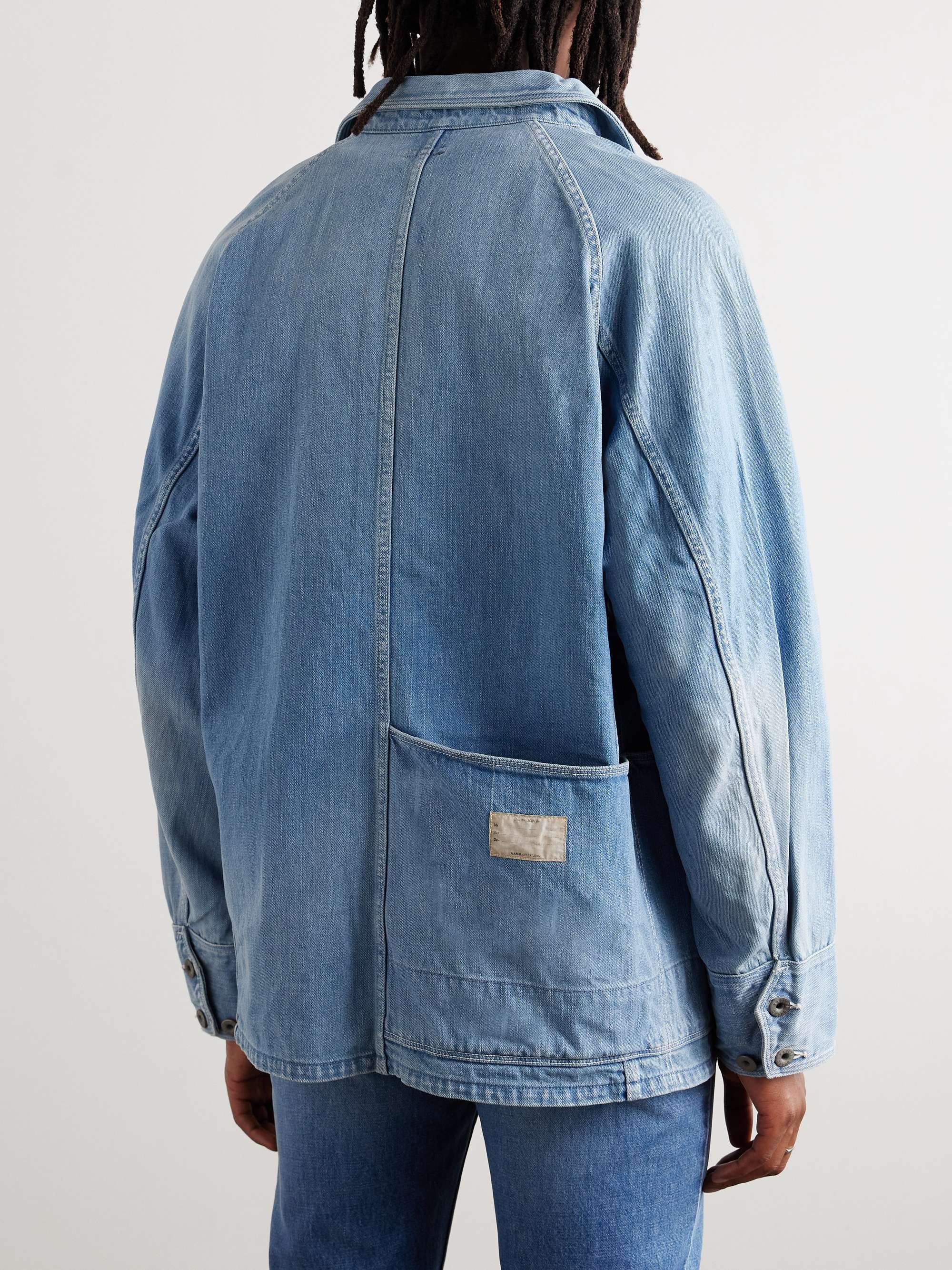 Cactus Panelled Denim Jacket view