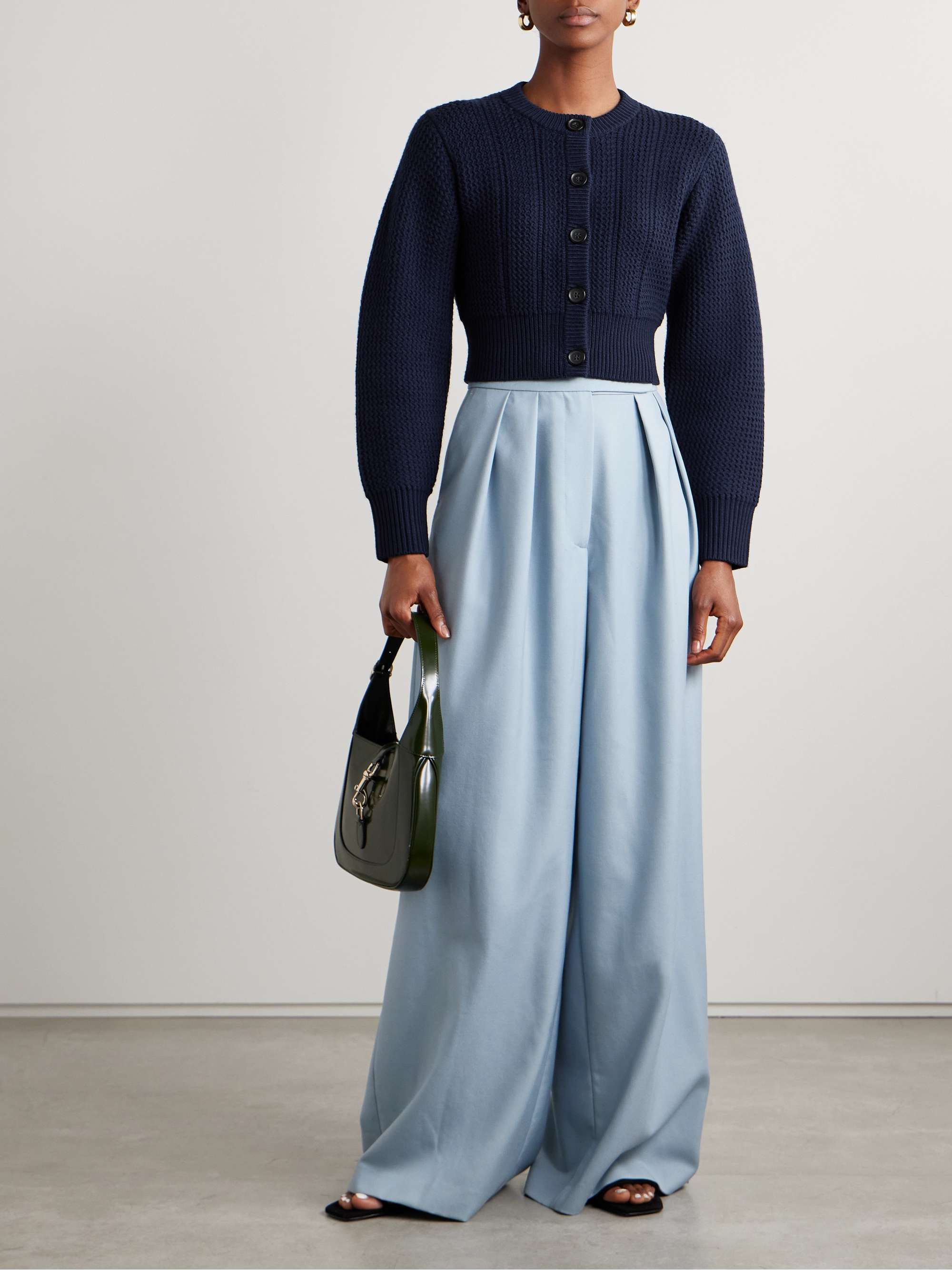 Albert cropped wool cardigan view