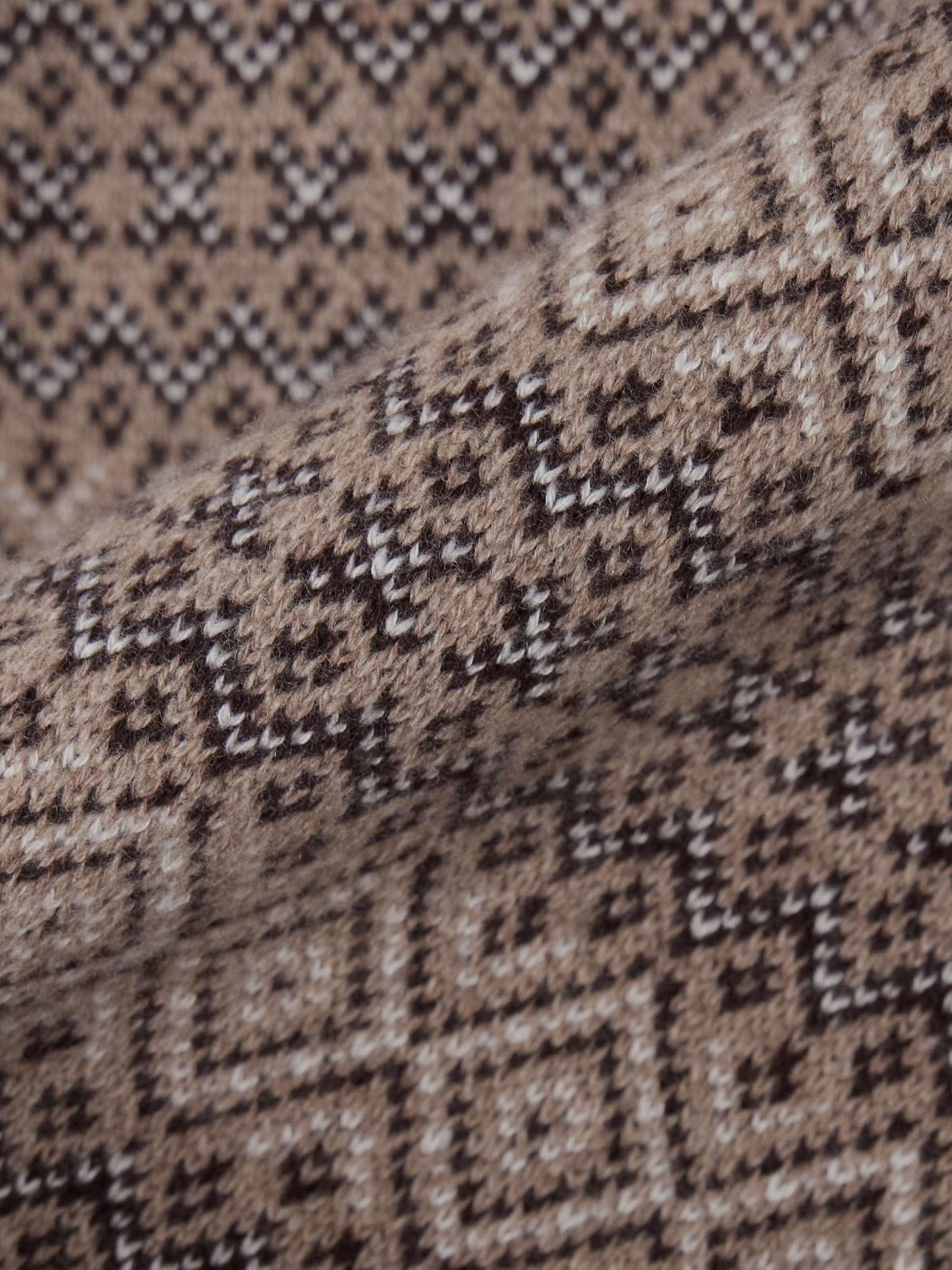 Kirkstone Fair Isle cashmere sweater view