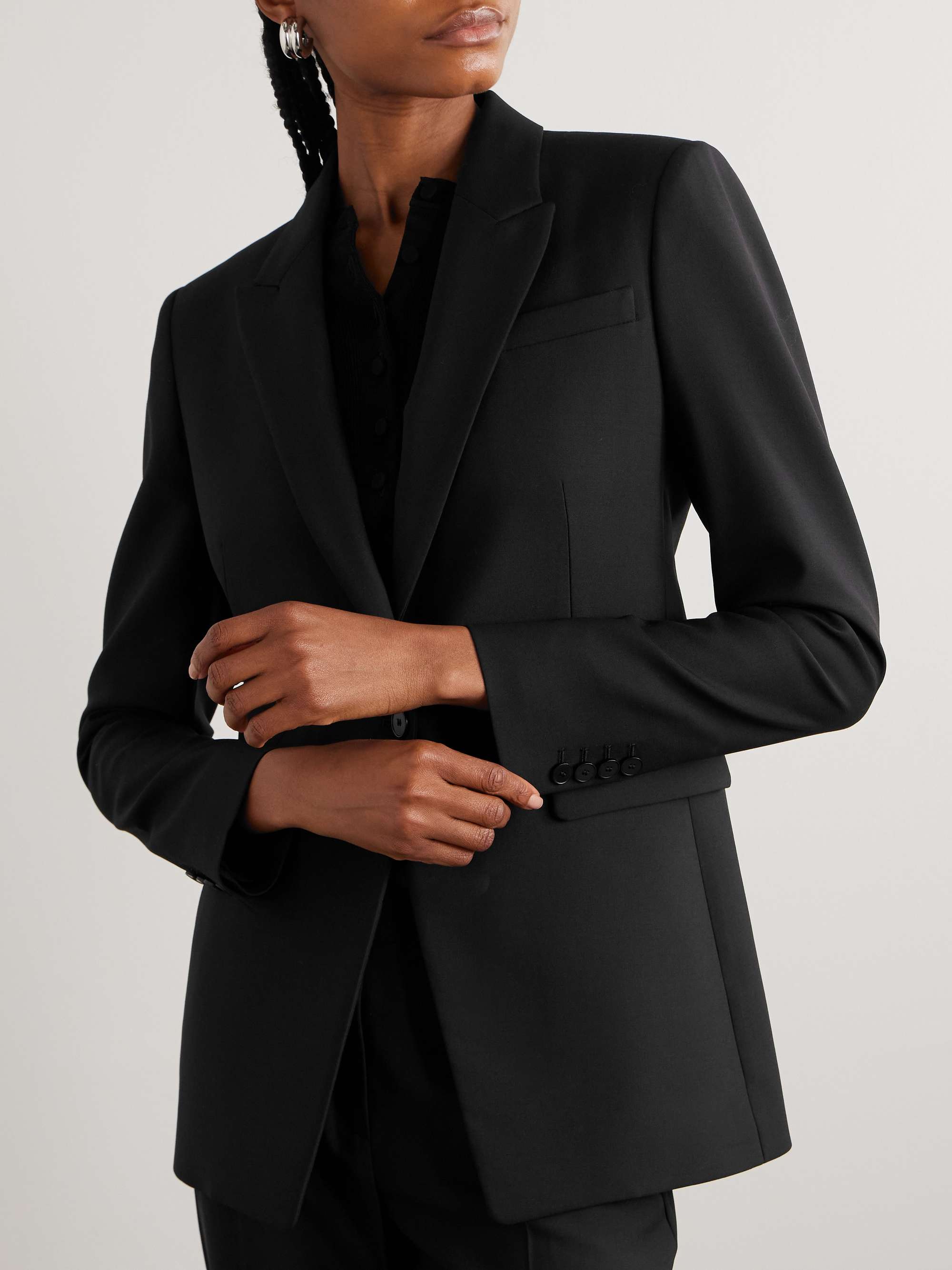 Grain de poudre wool blazer view