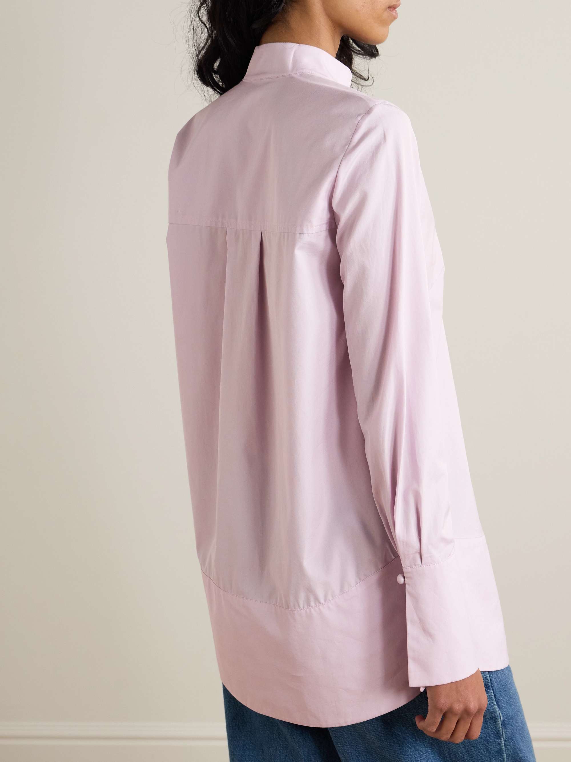 + The Vanguard cotton-poplin shirt view
