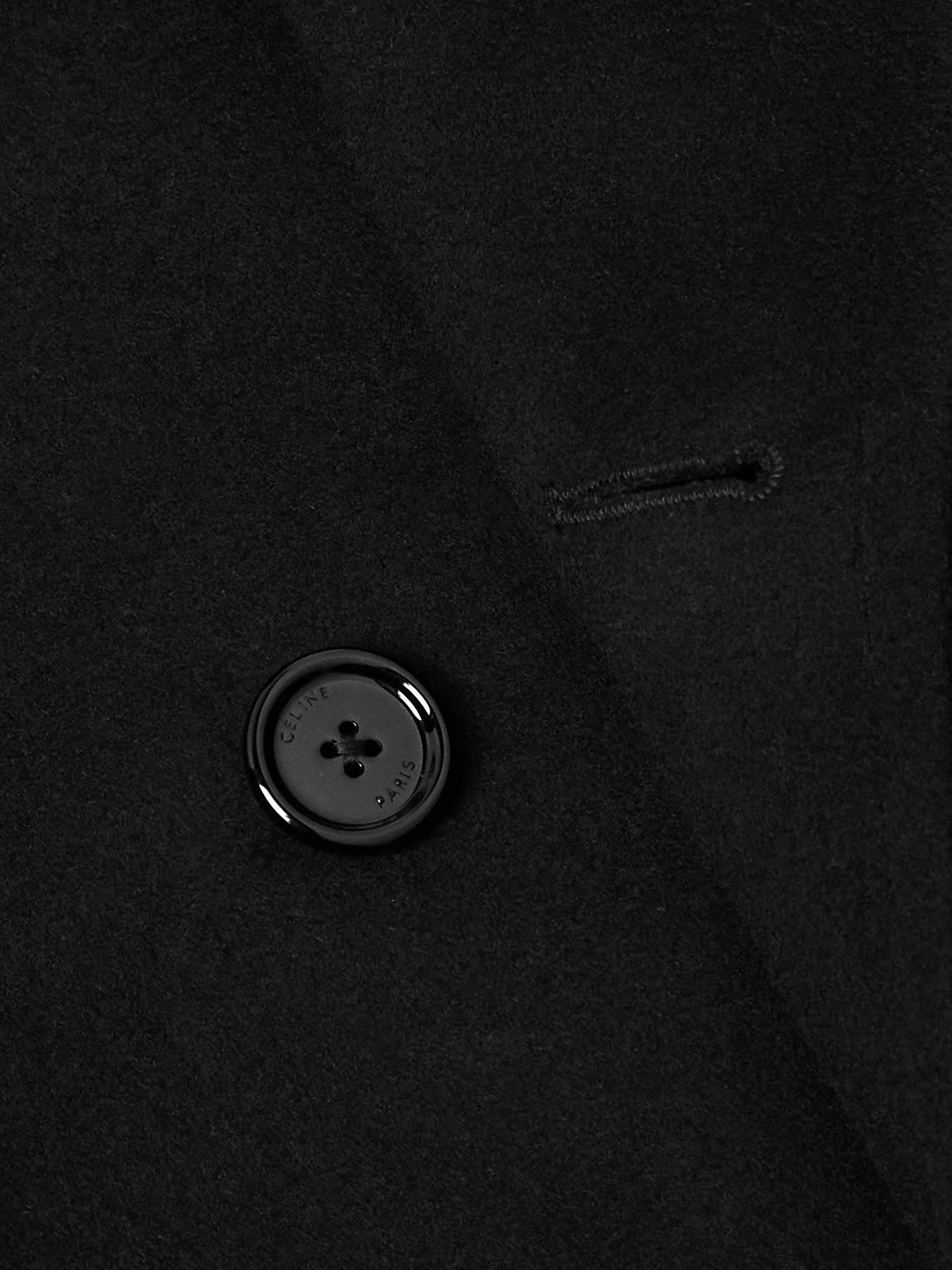 Slim-Fit Double-Breasted Cashmere Coat view
