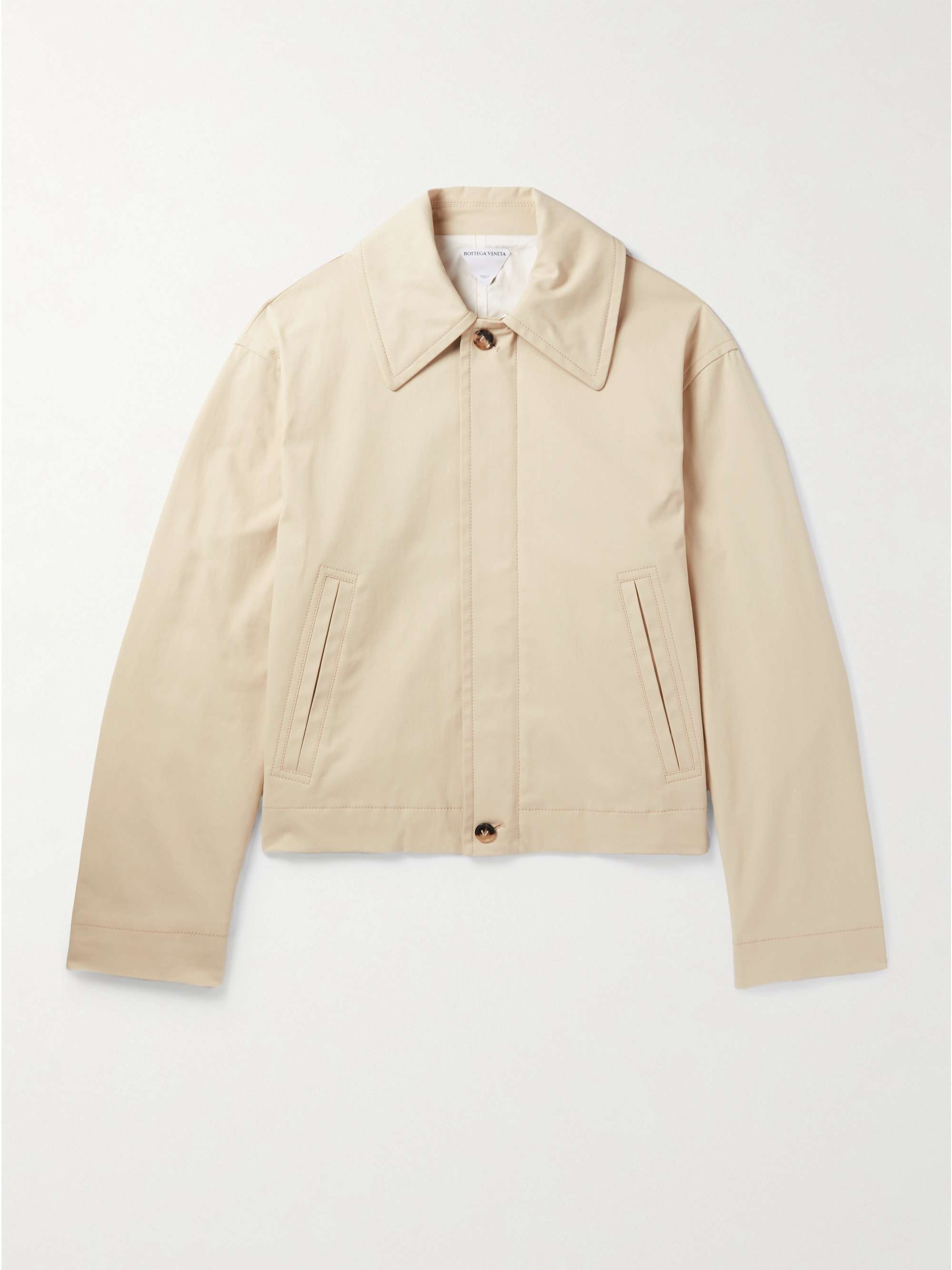 Coated Stretch-Cotton Jacket view