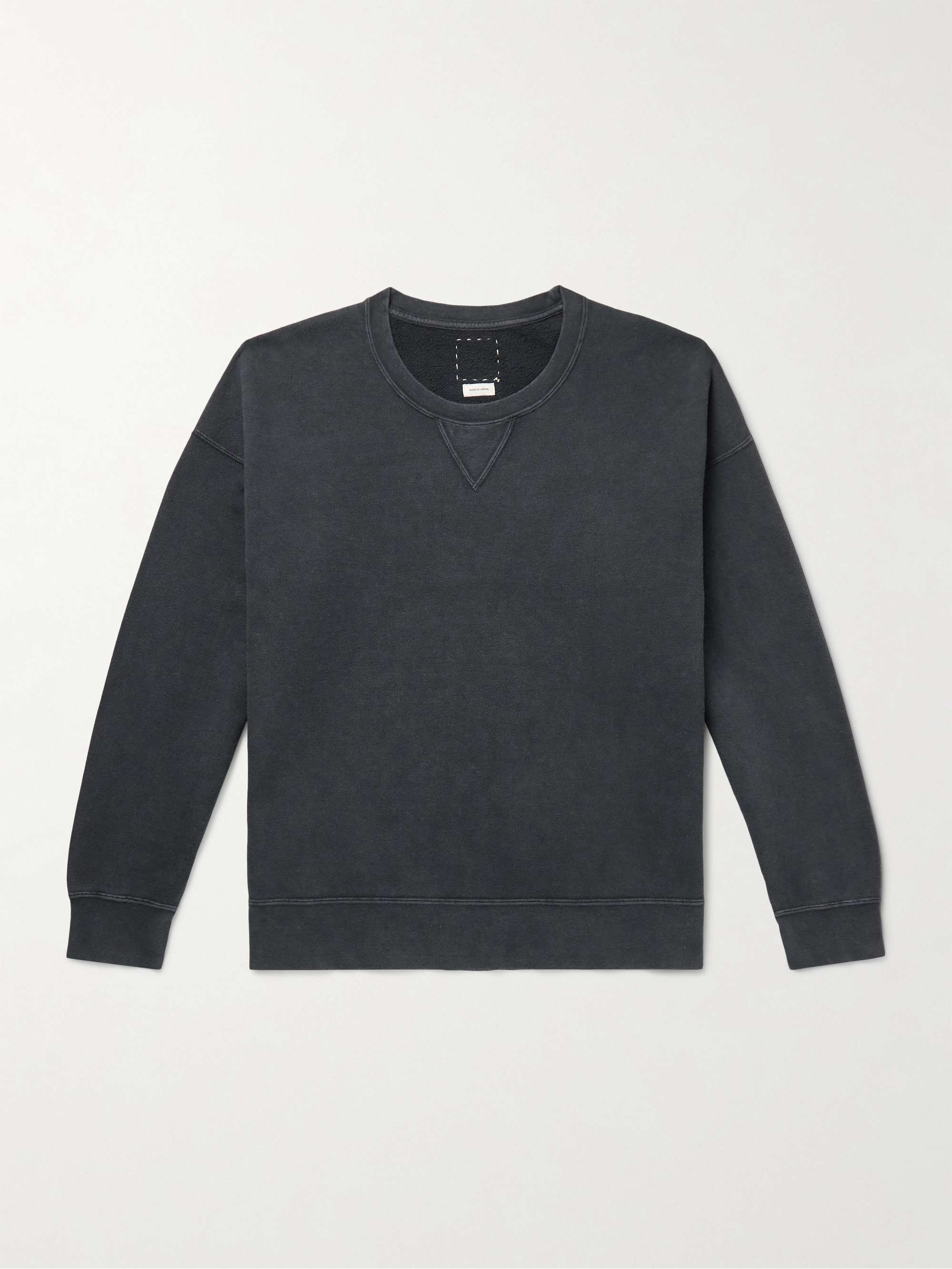 Jumbo SB Garment-Dyed Cotton and Nylon-Blend Jersey Sweatshirt view