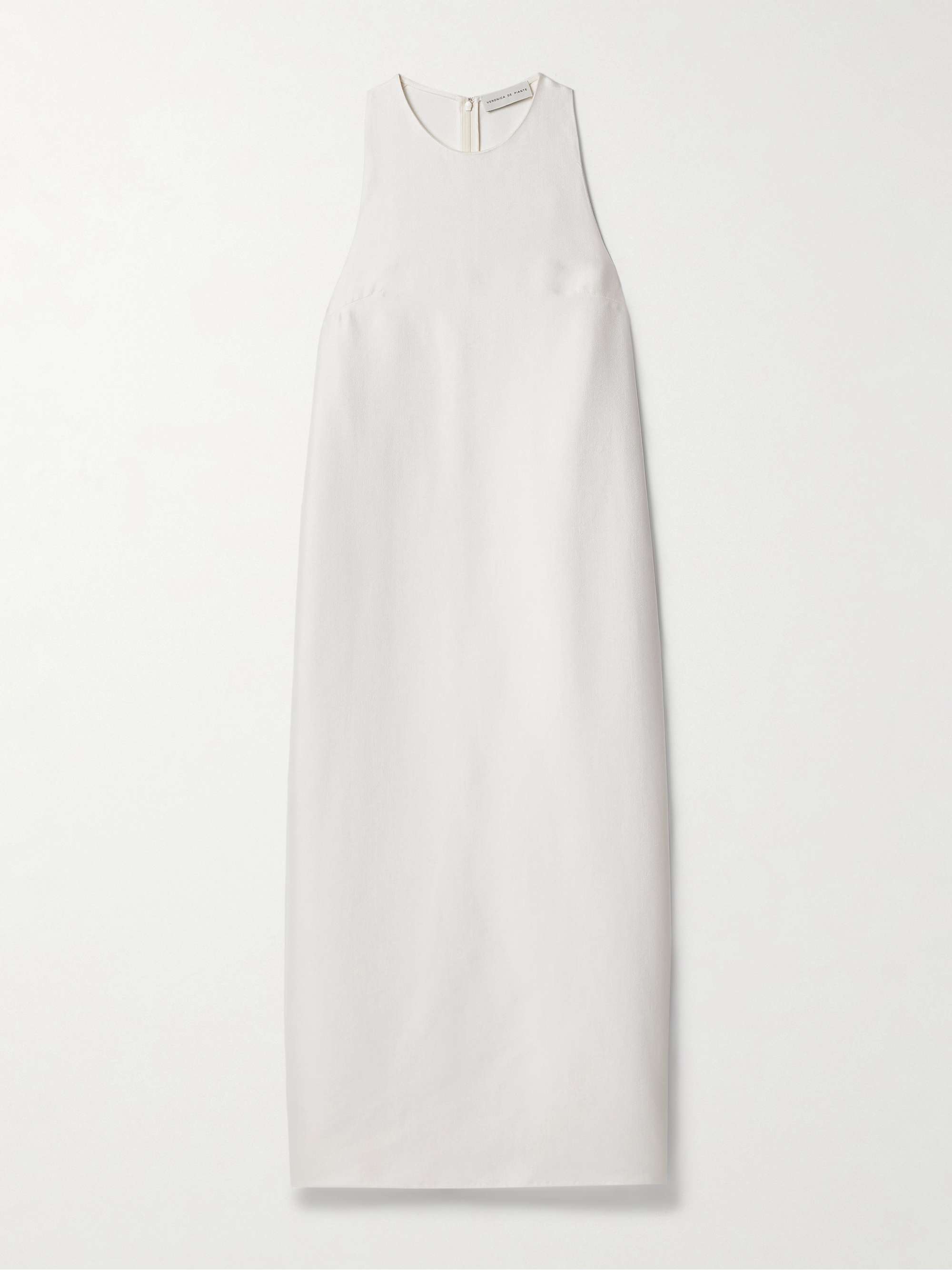 Helene silk-mikado midi dress view