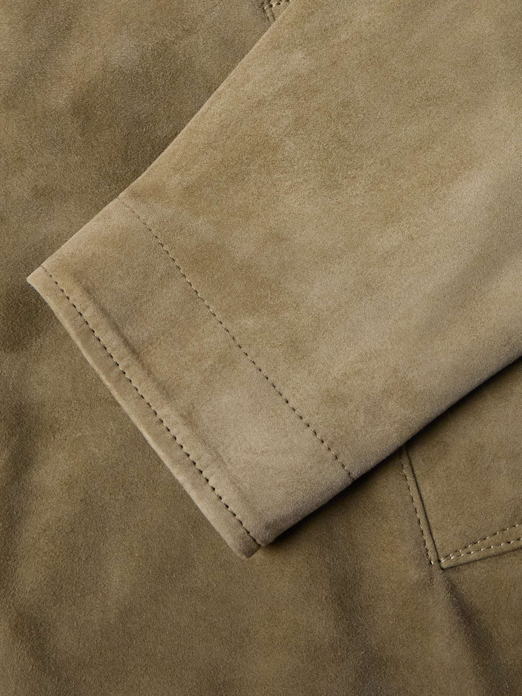 Ted Suede Coach Jacket view
