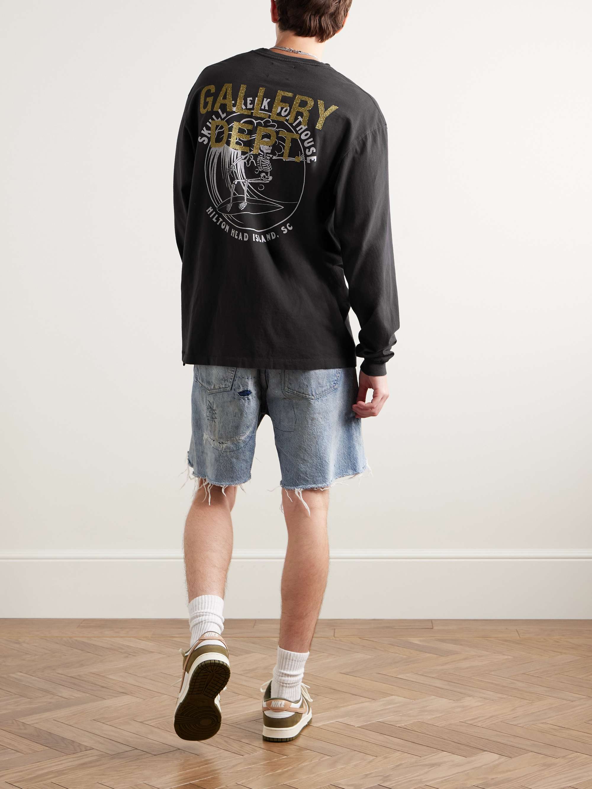 Skull Creek Logo-Print Cotton-Jersey T-Shirt view