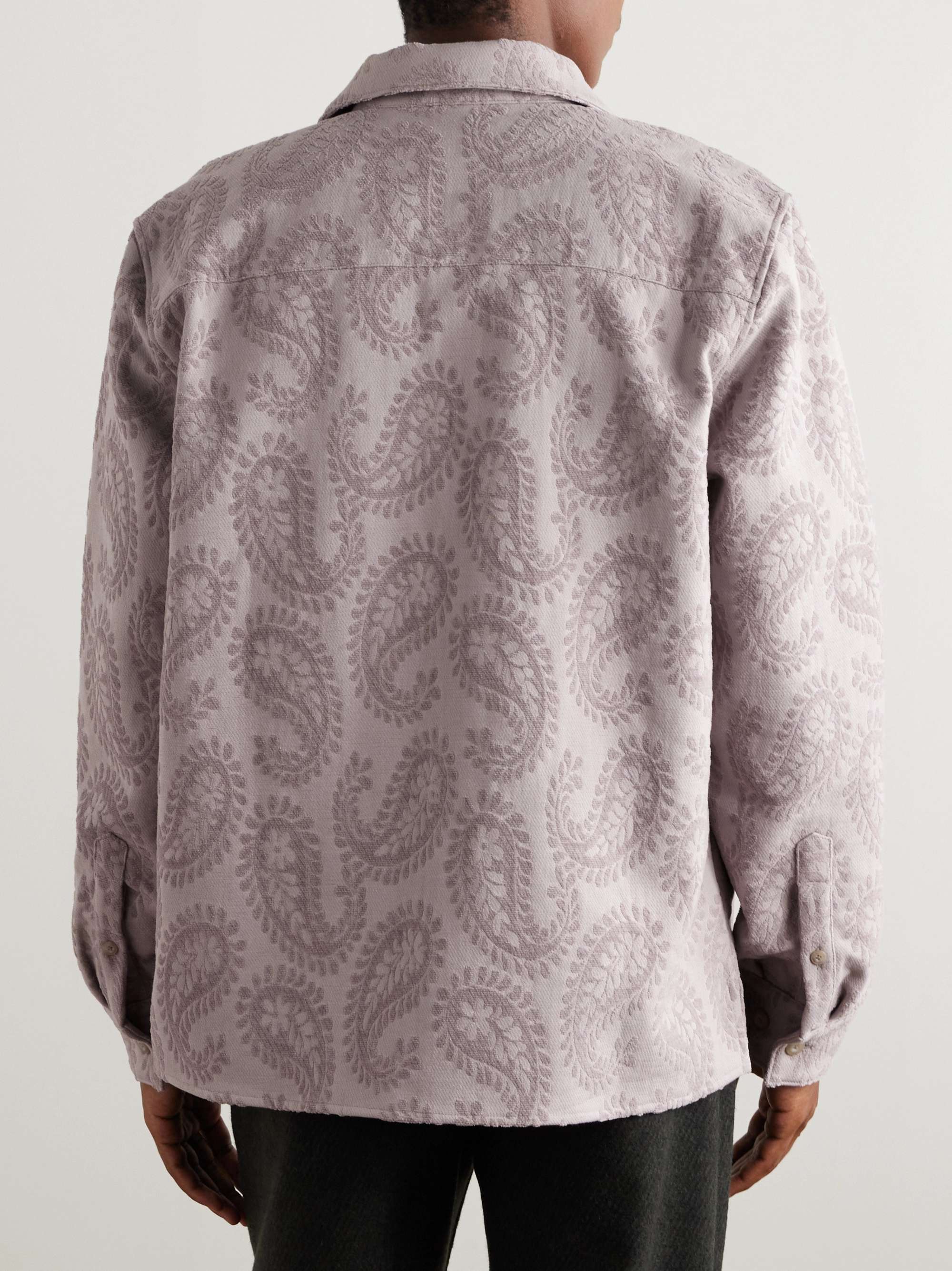 Cullu Paisley Cotton-Chenille Overshirt view