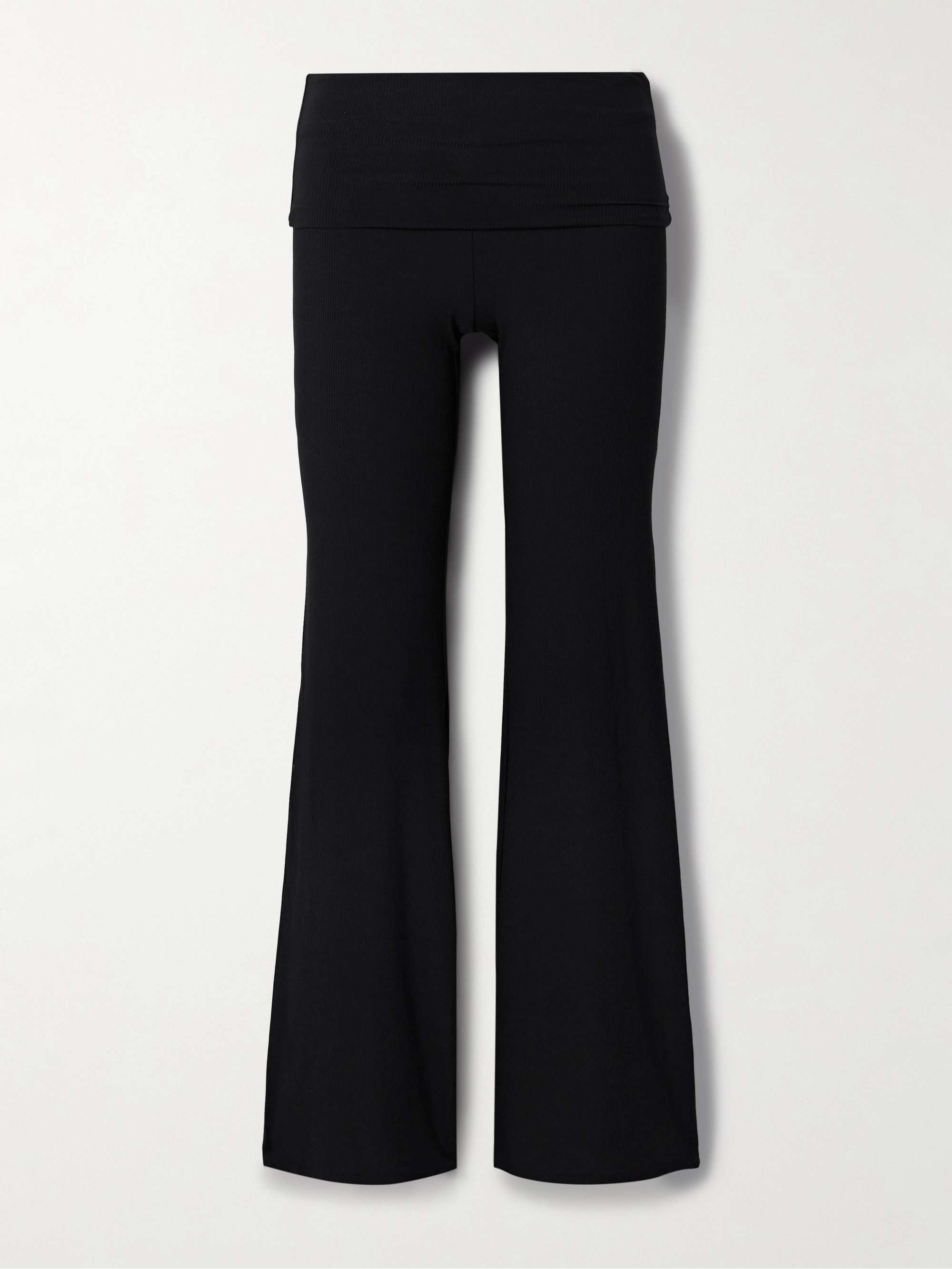 Soft Lounge Ribbed Foldover pants view