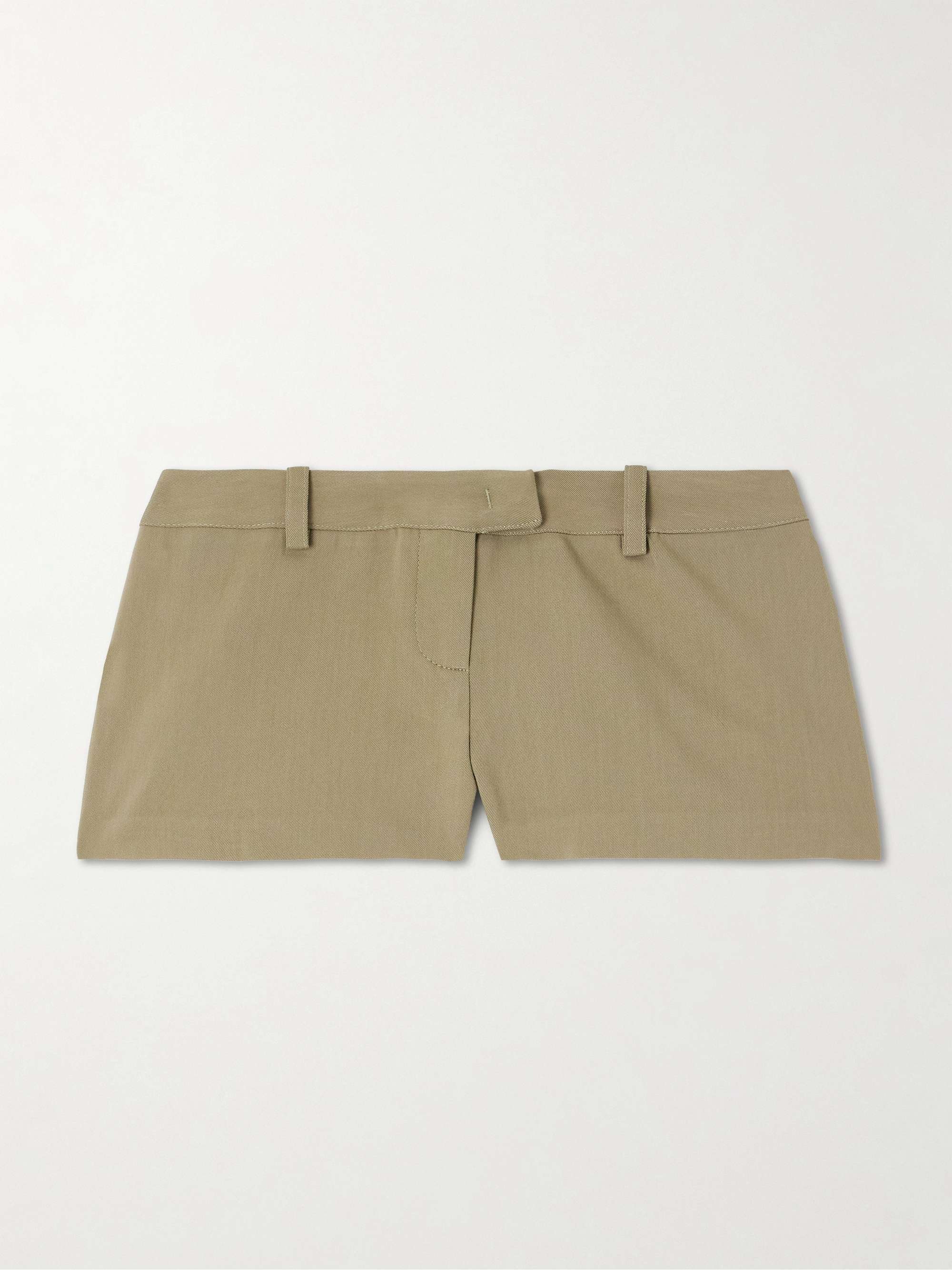 Roma twill shorts view