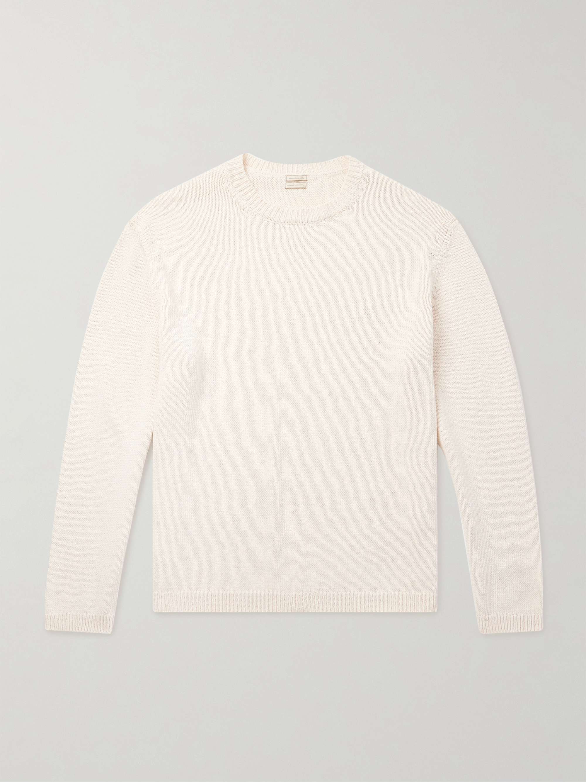 Leo Cotton and Silk-Blend Sweater view