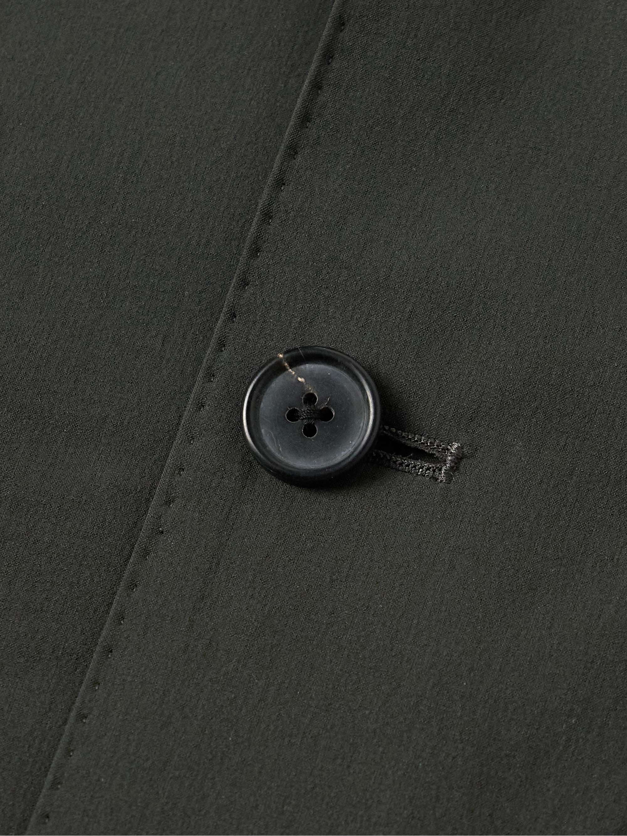 Stretch Recycled-Nylon Shirt Jacket view