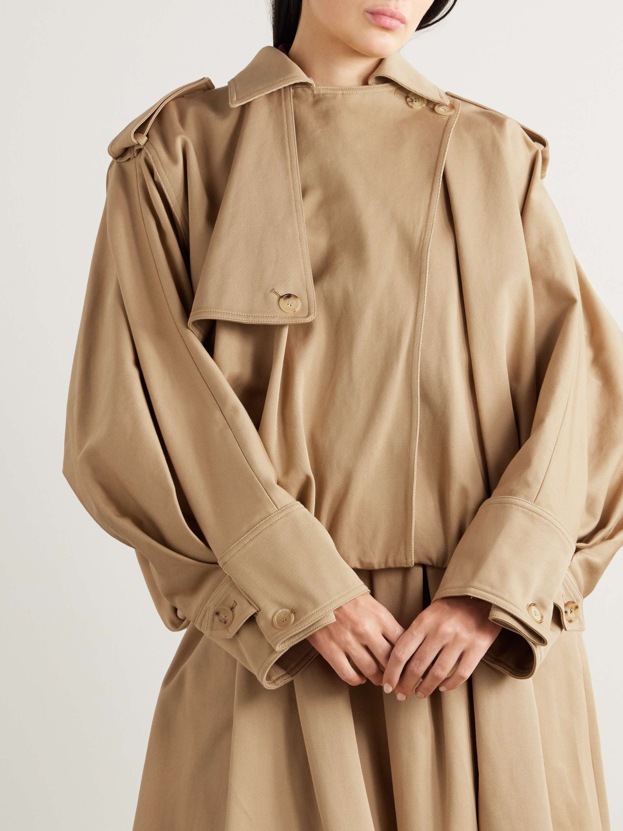 Hunt oversized cotton-twill jacket view