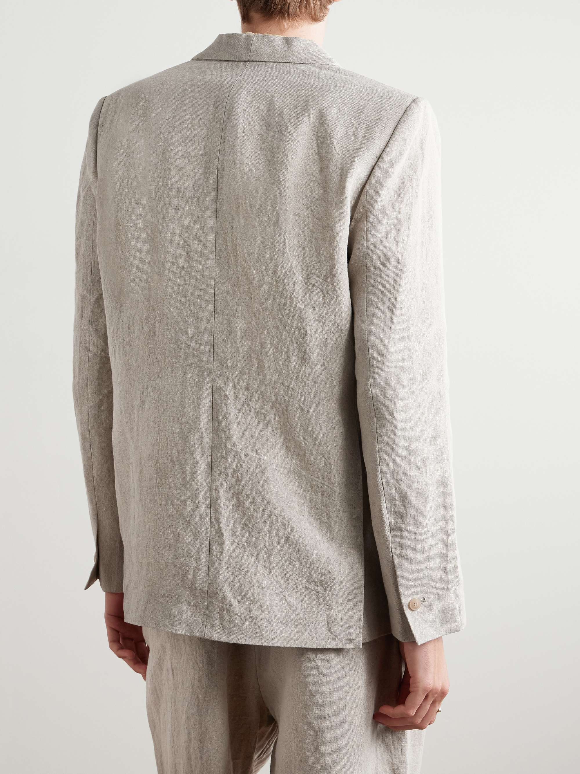 Shinji Linen Suit Jacket view