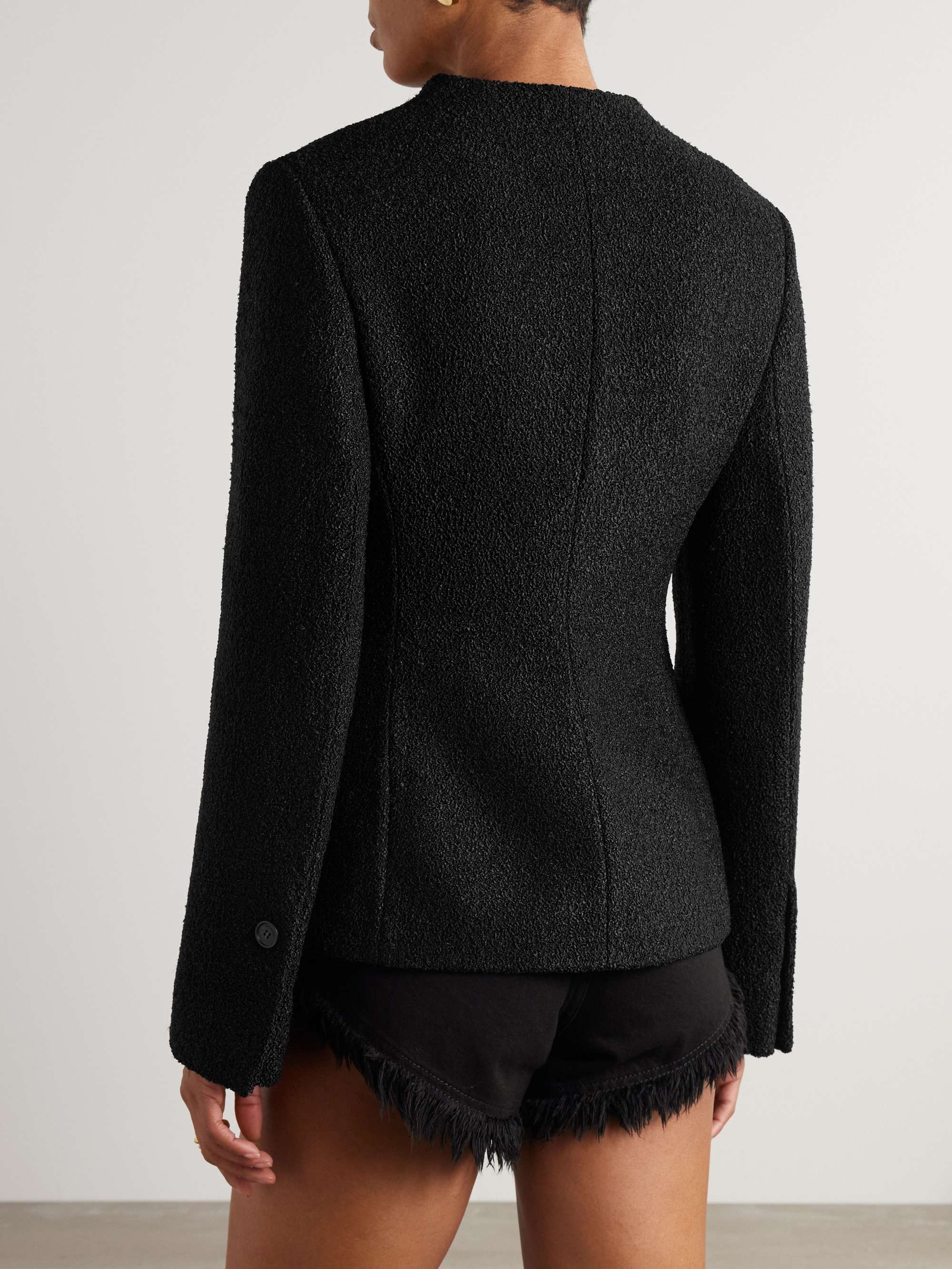 Bouclé jacket view