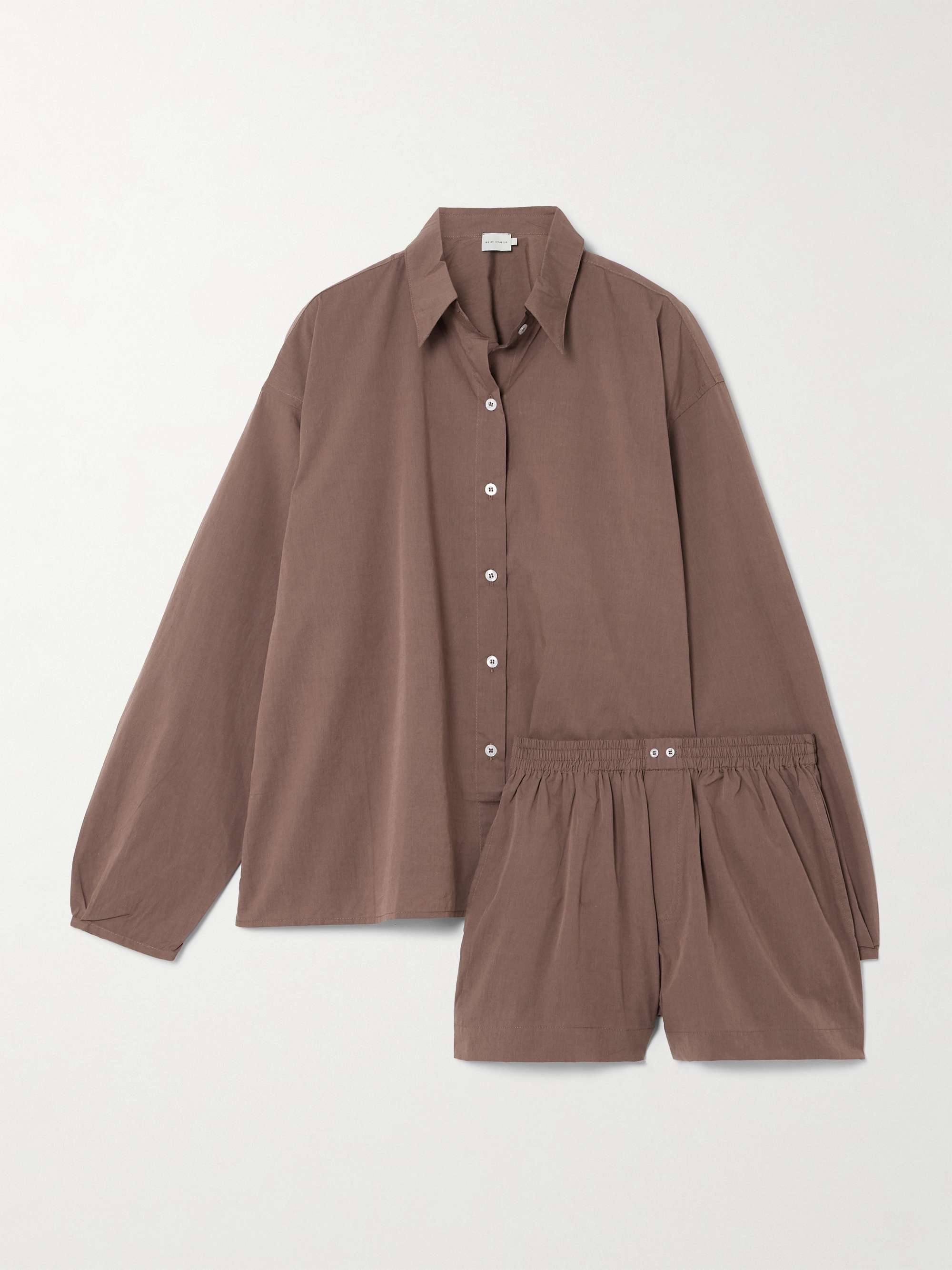 Day organic cotton shirt and shorts set view