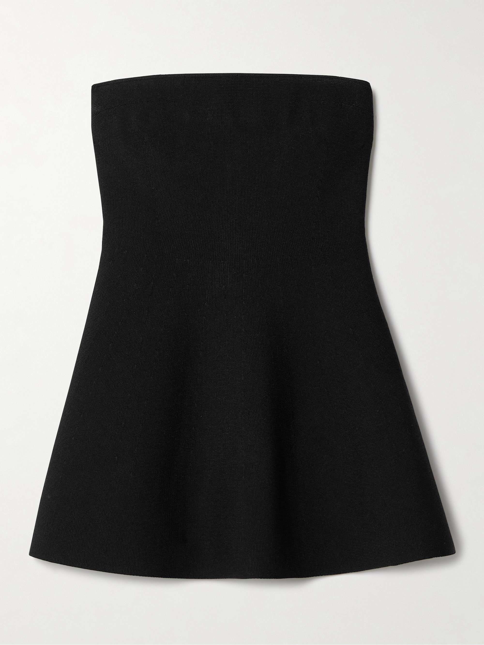 Ioanna strapless knitted top view