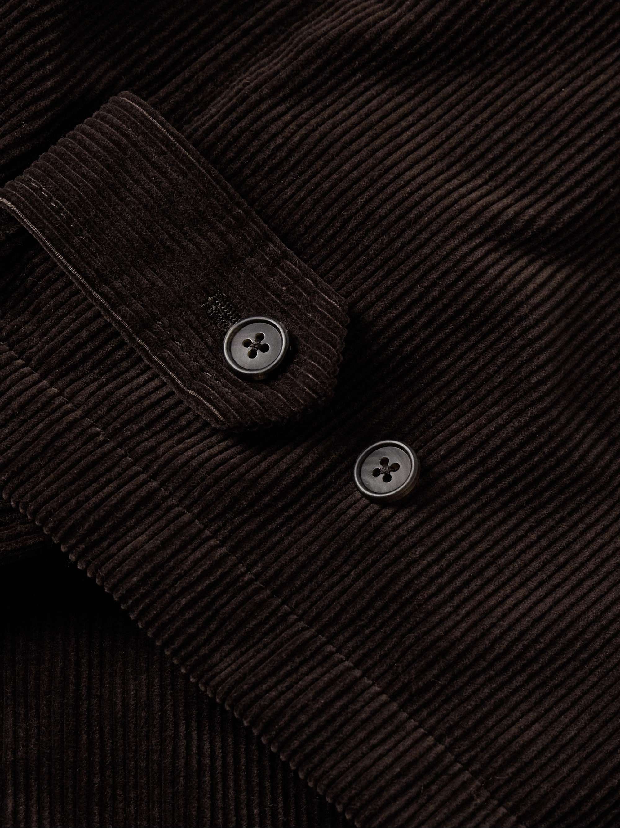 Carsten Cotton and Cashmere-Blend Corduroy Overshirt view