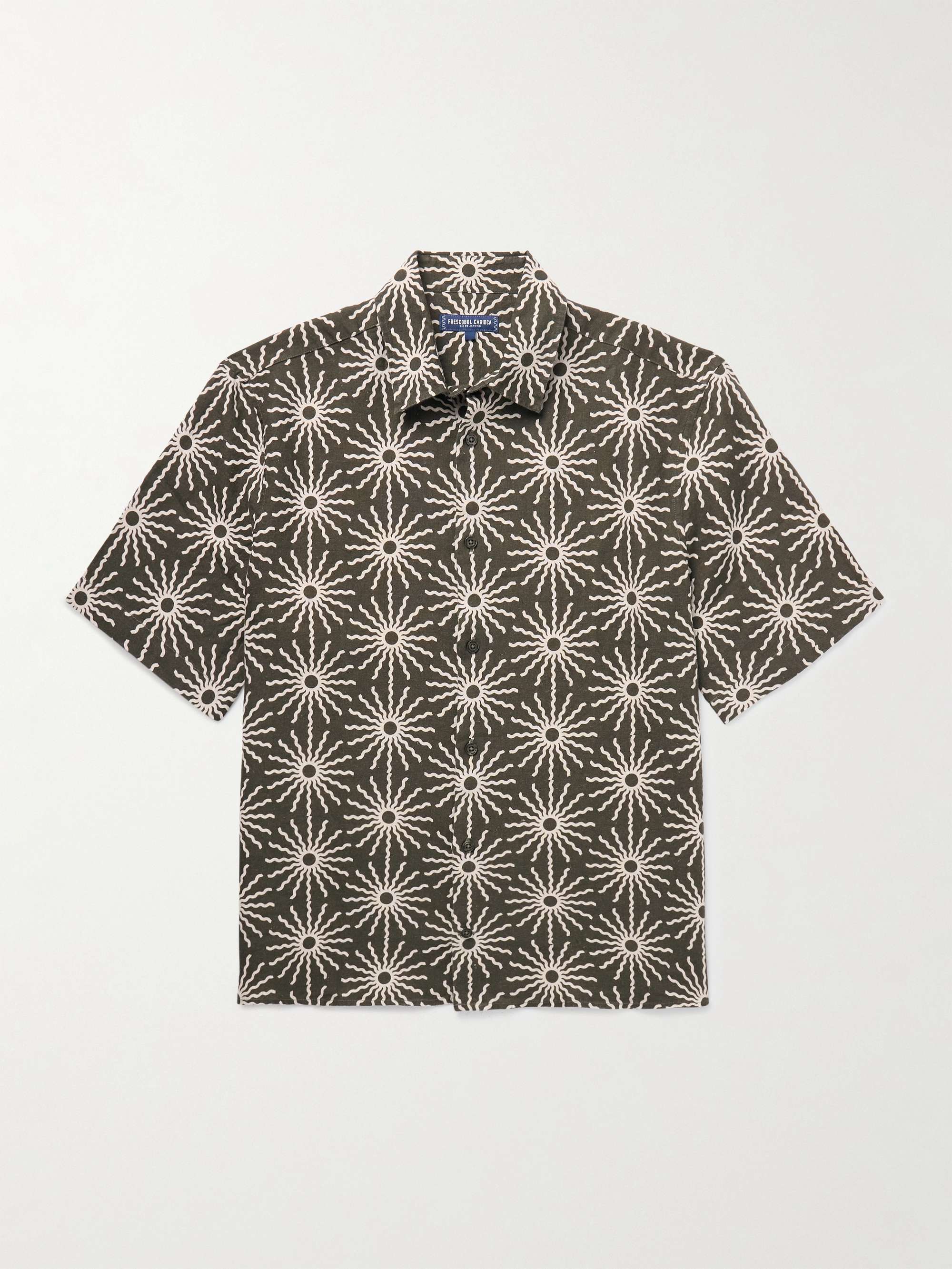 Castro Printed Linen Shirt view