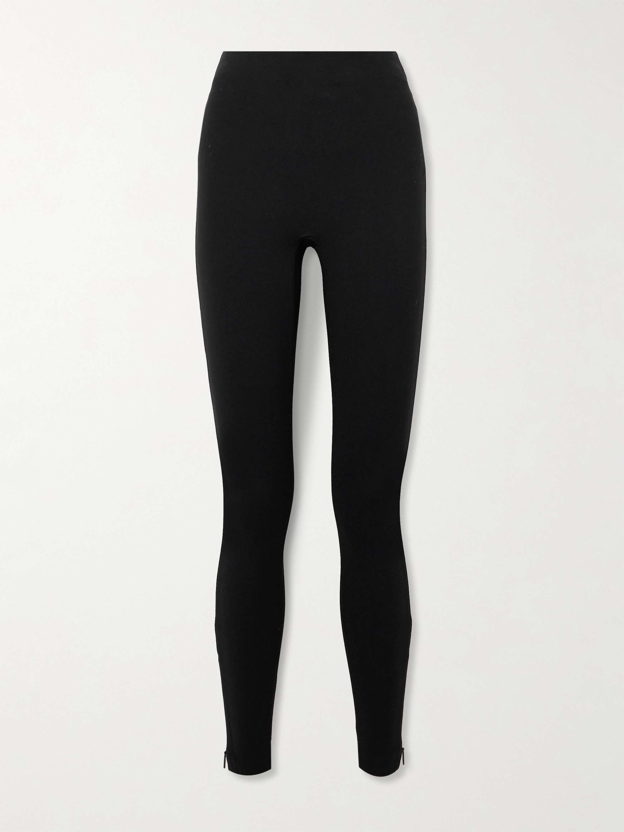 Stretch-ponte leggings view