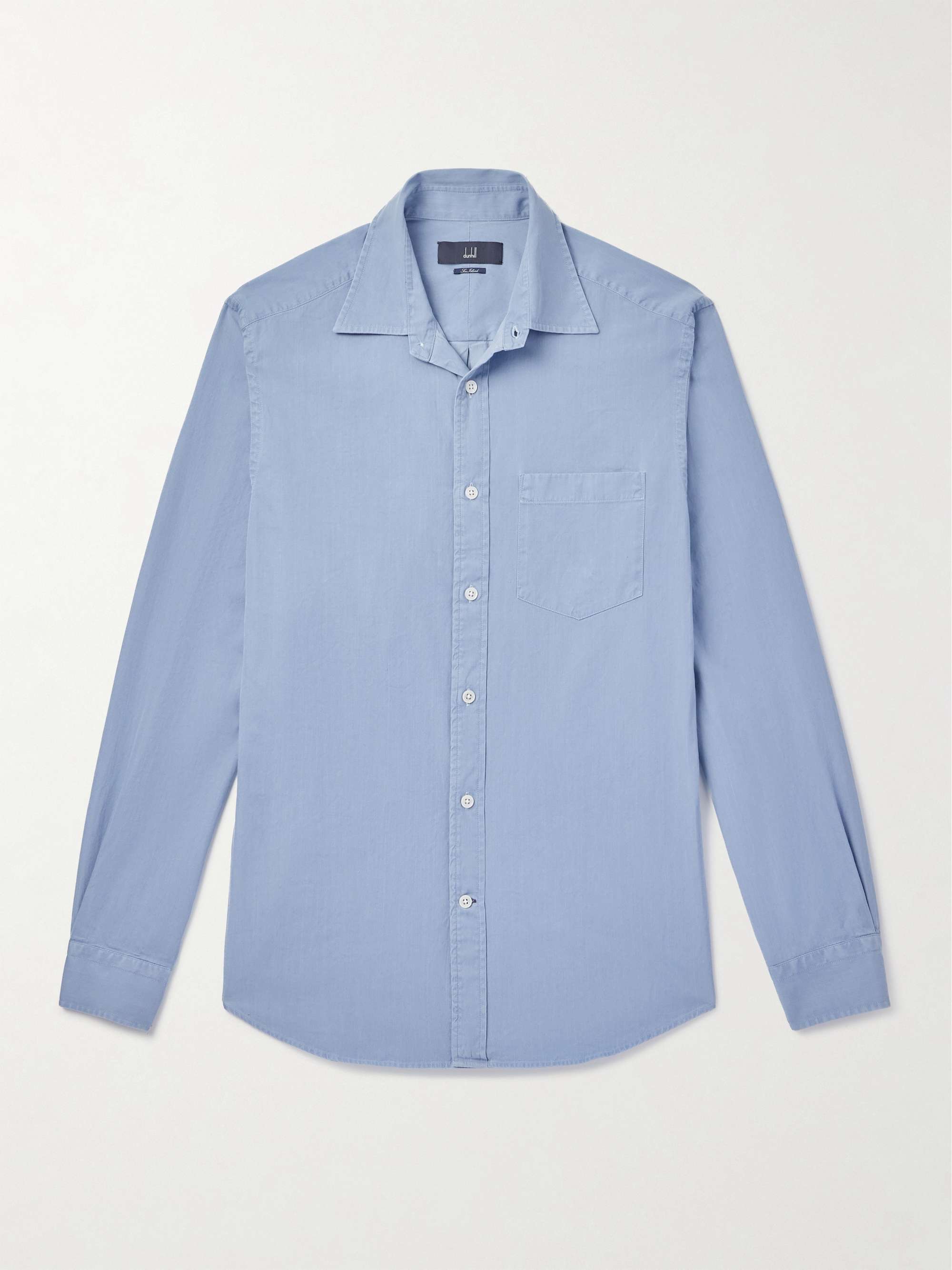 Sea Island Cotton-Twill Shirt view